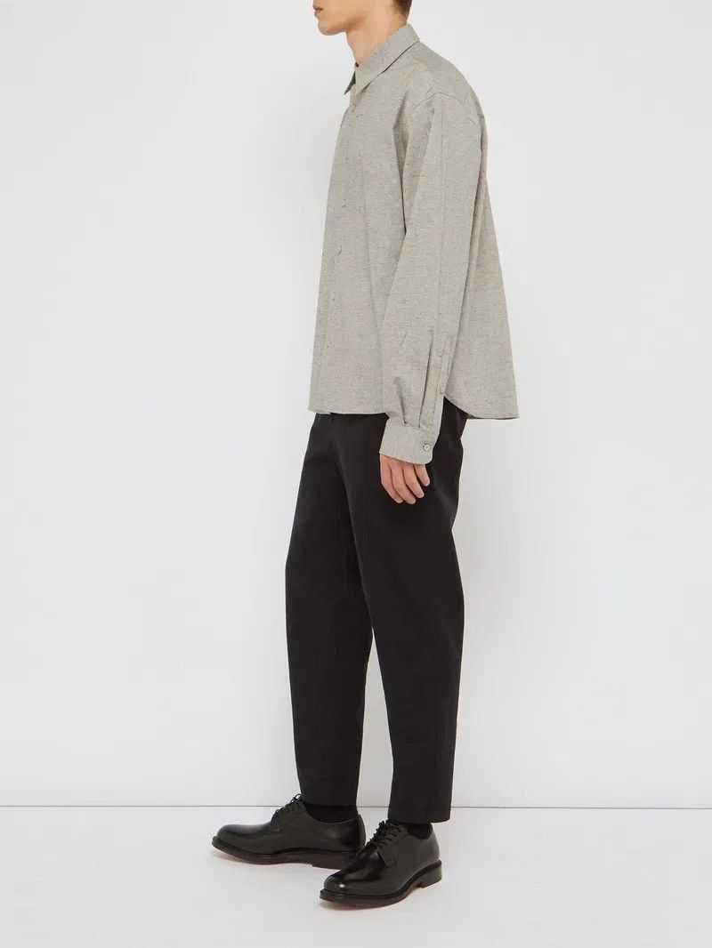 RAEY Raey grey cotton textured shirt Size US M / EU 48-50 / 2 - 5 Thumbnail
