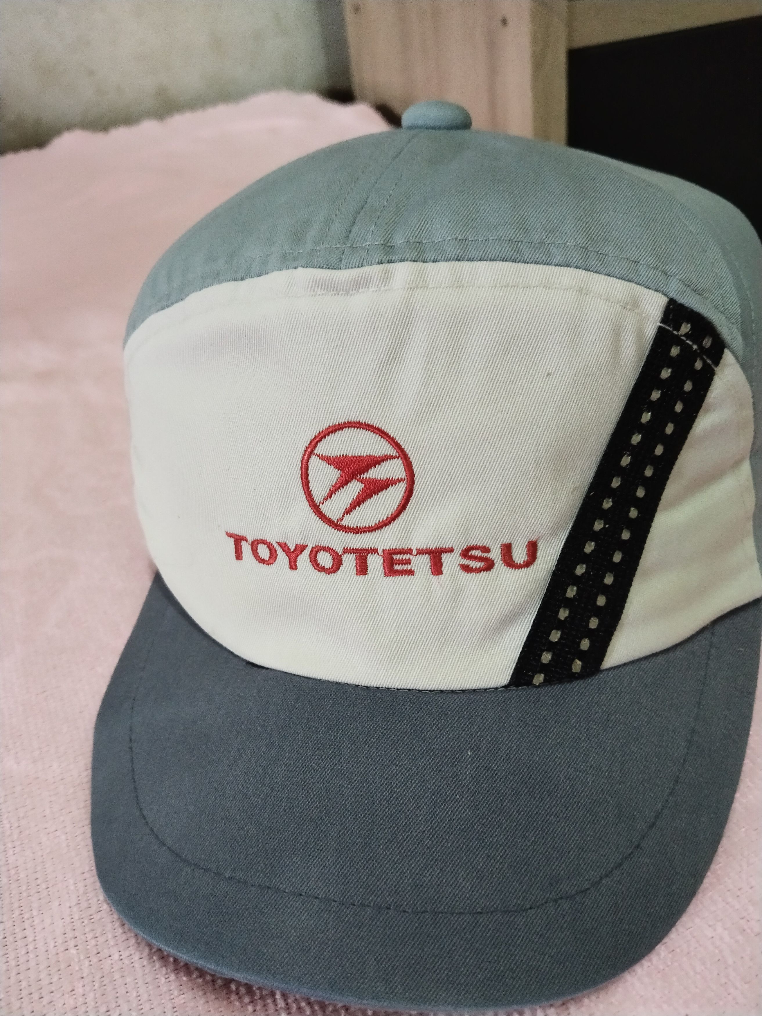 Japanese Brand VINTAGE TOYOTEKSU RACING YKK ADJUSTABLE WORKER CAP Size ONE SIZE - 2 Thumbnail