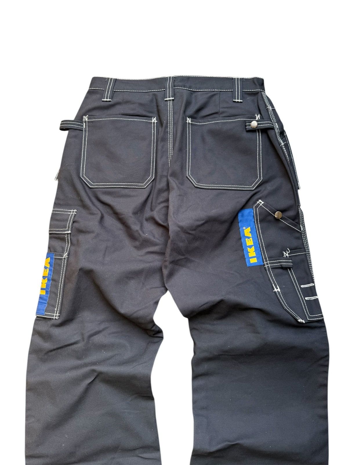 Vintage Vintage IKEA Cargo Pants work wear Size US 32 / EU 48 - 9 Thumbnail