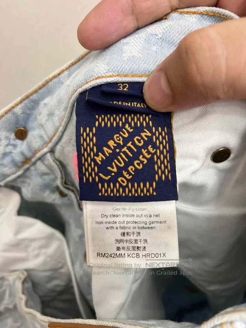 Louis Vuitton LOUIS VUITTON LV x TYLER Blue Rainbow Full. Size US 32 / EU 48 - 3 Thumbnail