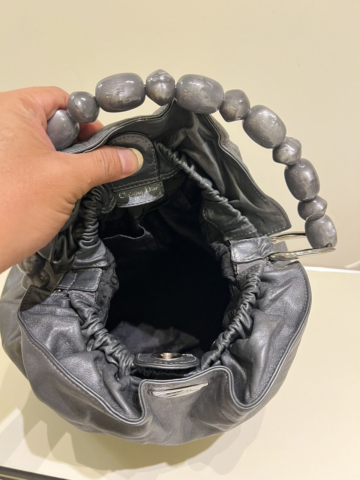 Dior christian Dior malice leather bucket bag Size ONE SIZE - 12 Thumbnail