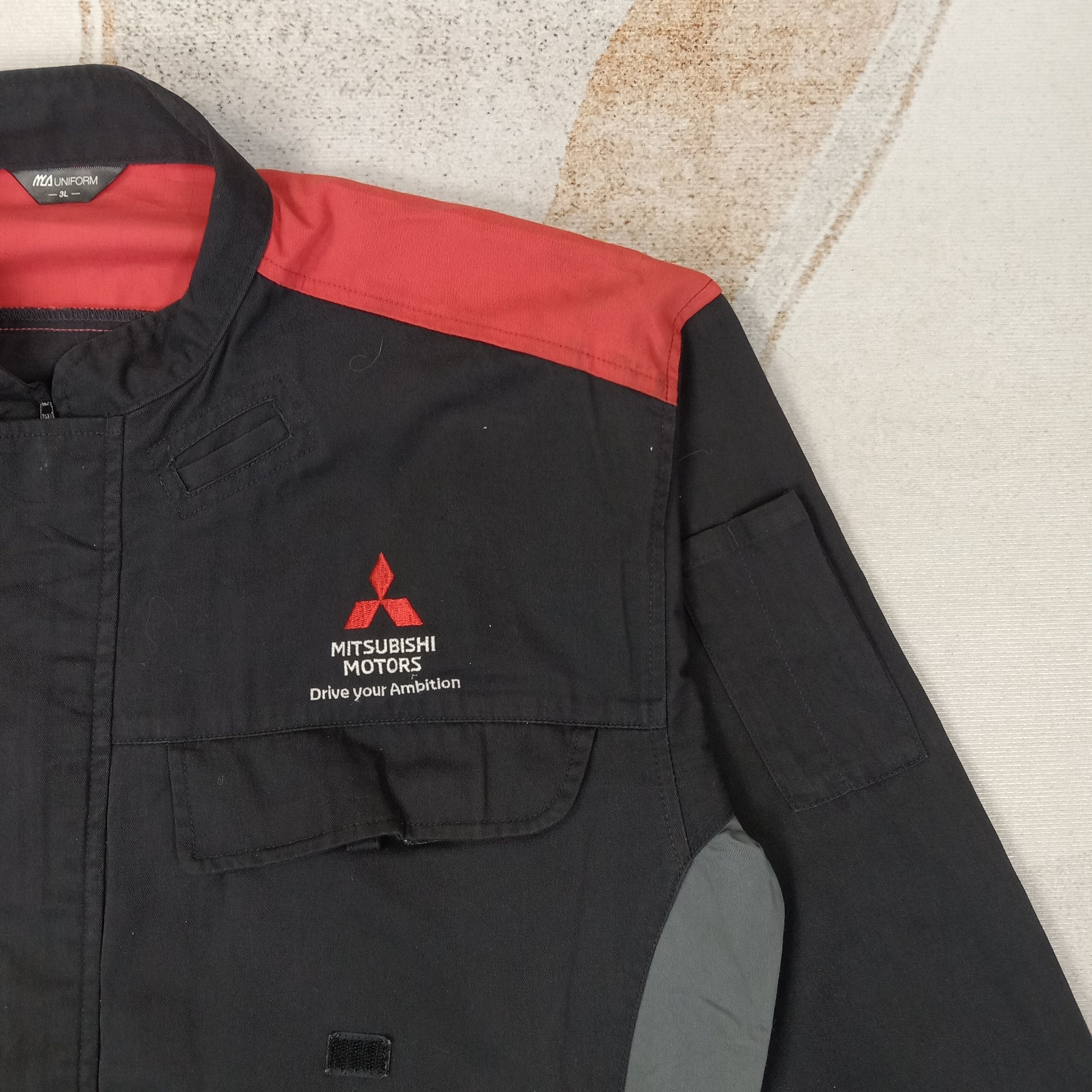 Japanese Brand Mitsubishi Motors Racing Coverall Jacket C257N4 Size US L / EU 52-54 / 3 - 7 Thumbnail