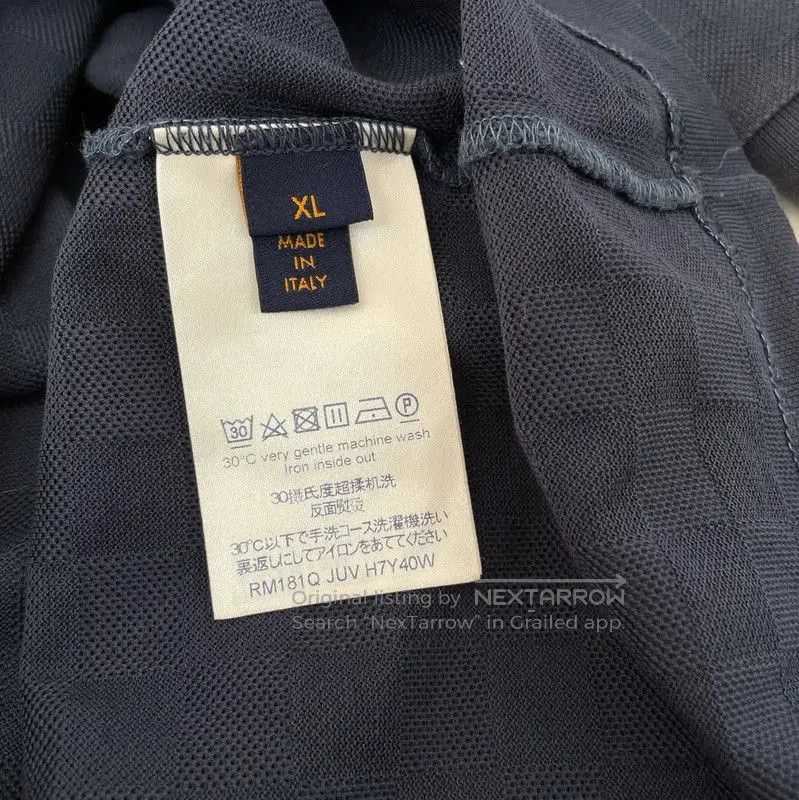 Louis Vuitton Louis Vuitton Summer Navy Cotton T. Size XL / US 12-14 / IT 48-50 - 7 Thumbnail