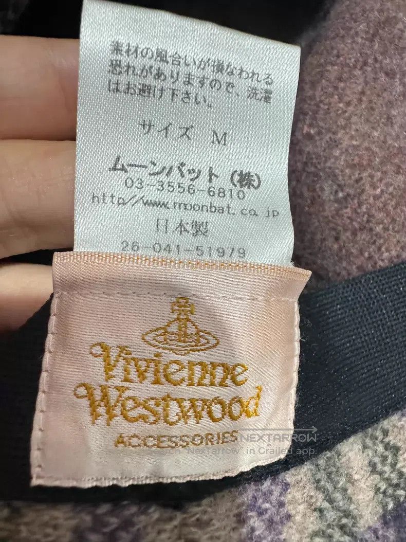 Vivienne Westwood Vivienne Westwood Purple Newsboy Hat Size ONE SIZE - 8 Thumbnail