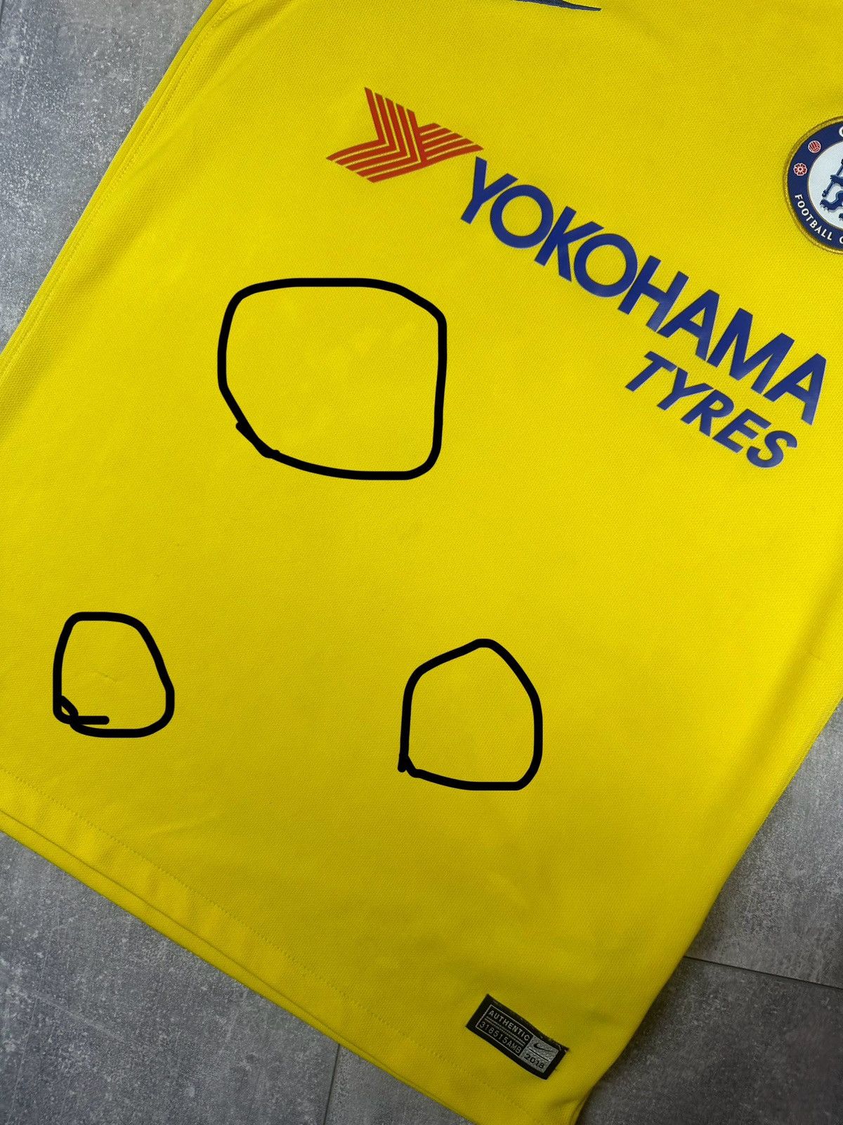 Nike Nike Chelsea 2018/19 Away Soccer Jersey 919008-720 Size US S / EU 44-46 / 1 - 5 Thumbnail
