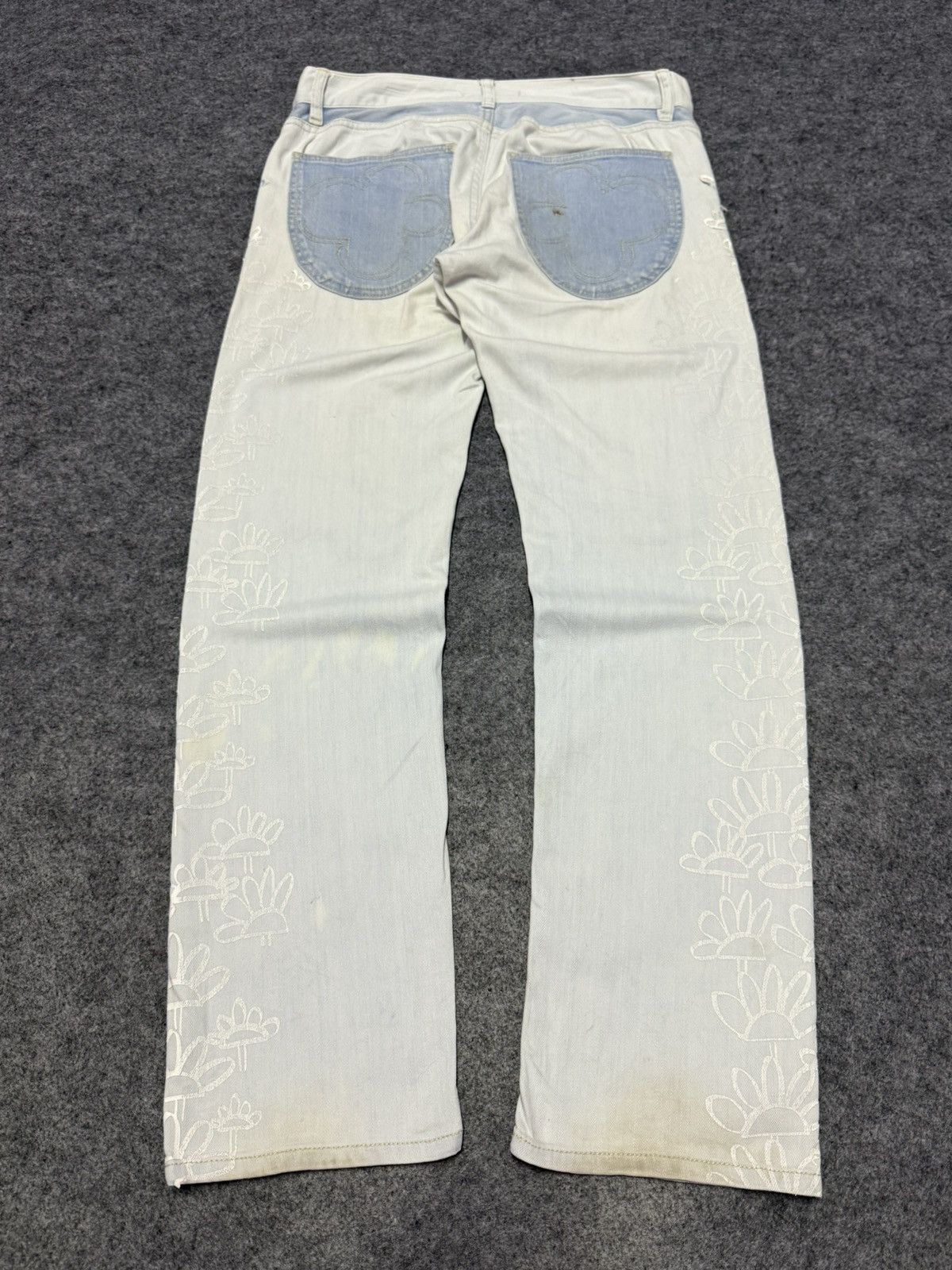 Issey Miyake TSUMORI CHISATO Issey Miyake Hybrid Hippie Light Jeans Size US 30 / EU 46 - 2 Thumbnail