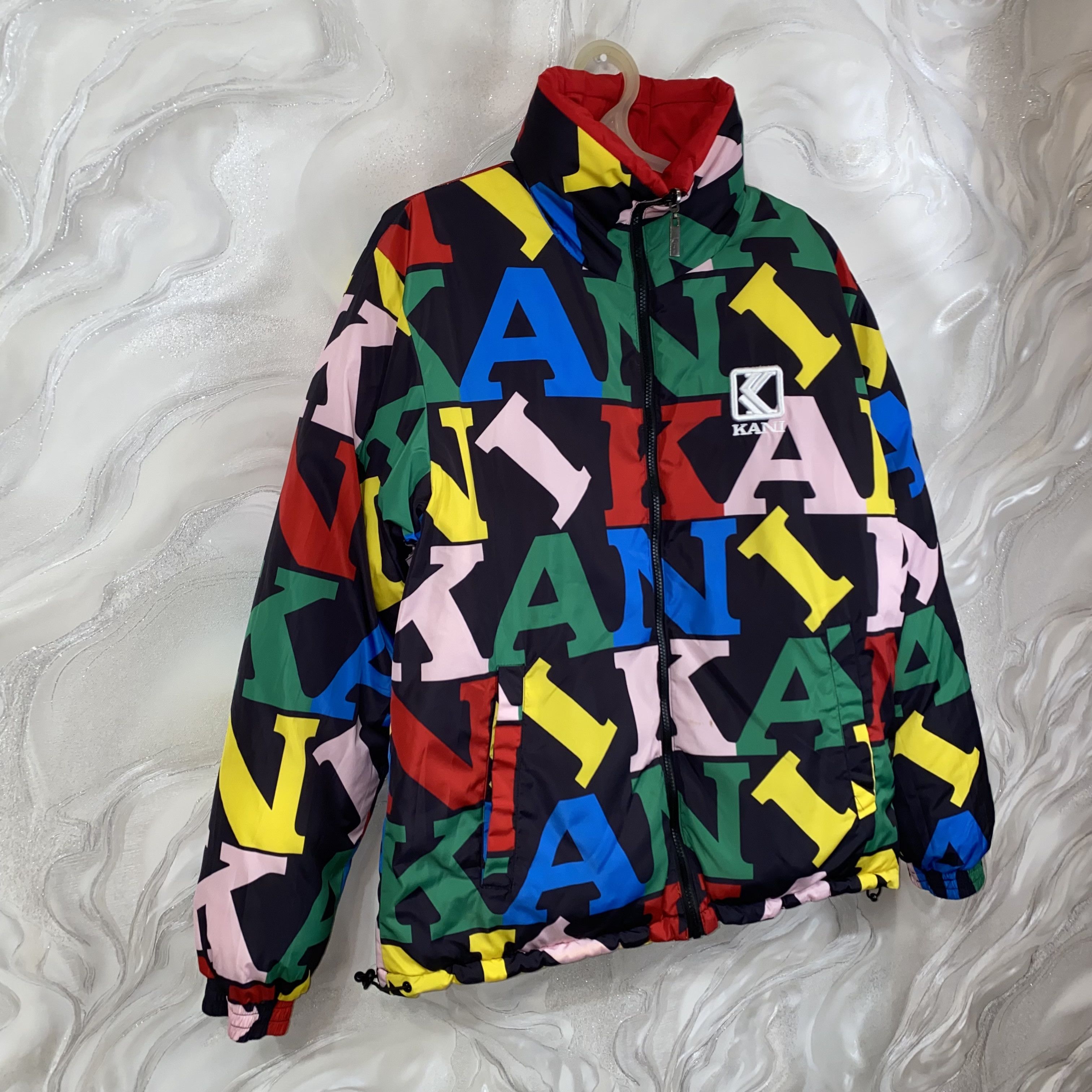 Karl Kani Karl Kani Retro reversible block Jacket Size M Size US M / EU 48-50 / 2 - 4 Thumbnail