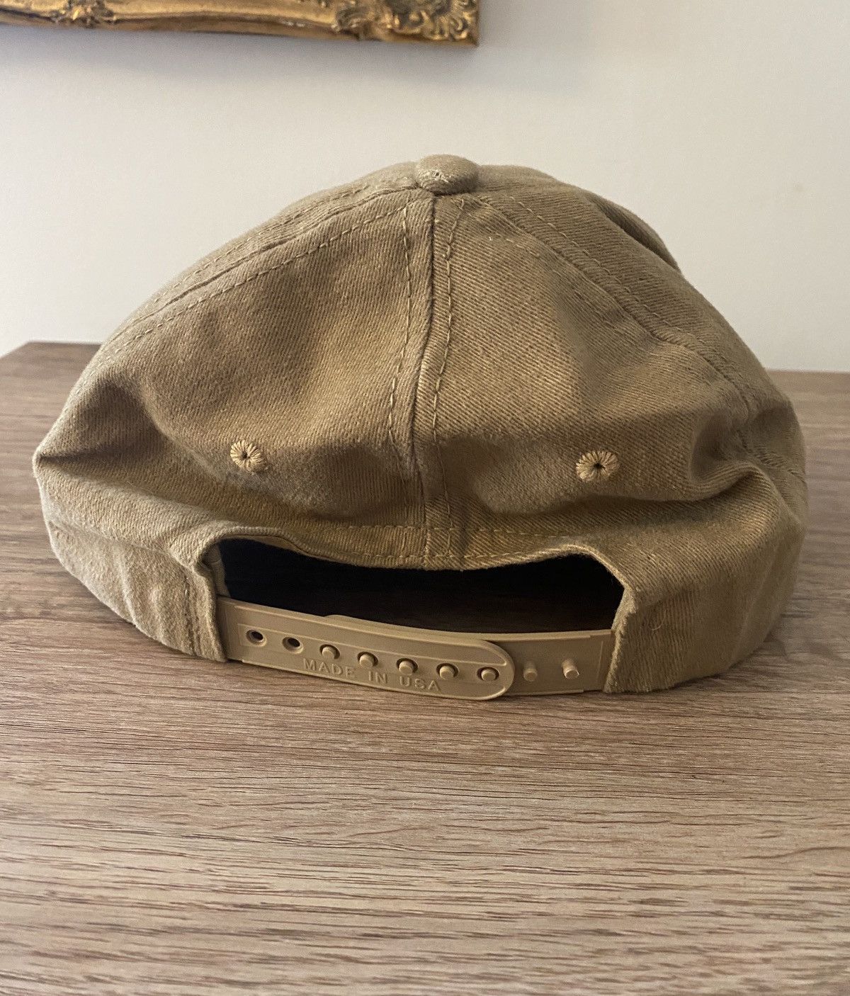Rusty × Vintage Vintage 90’s Rusty Camel Brown Baseball Style Snap Back Cap Size ONE SIZE - 8 Thumbnail