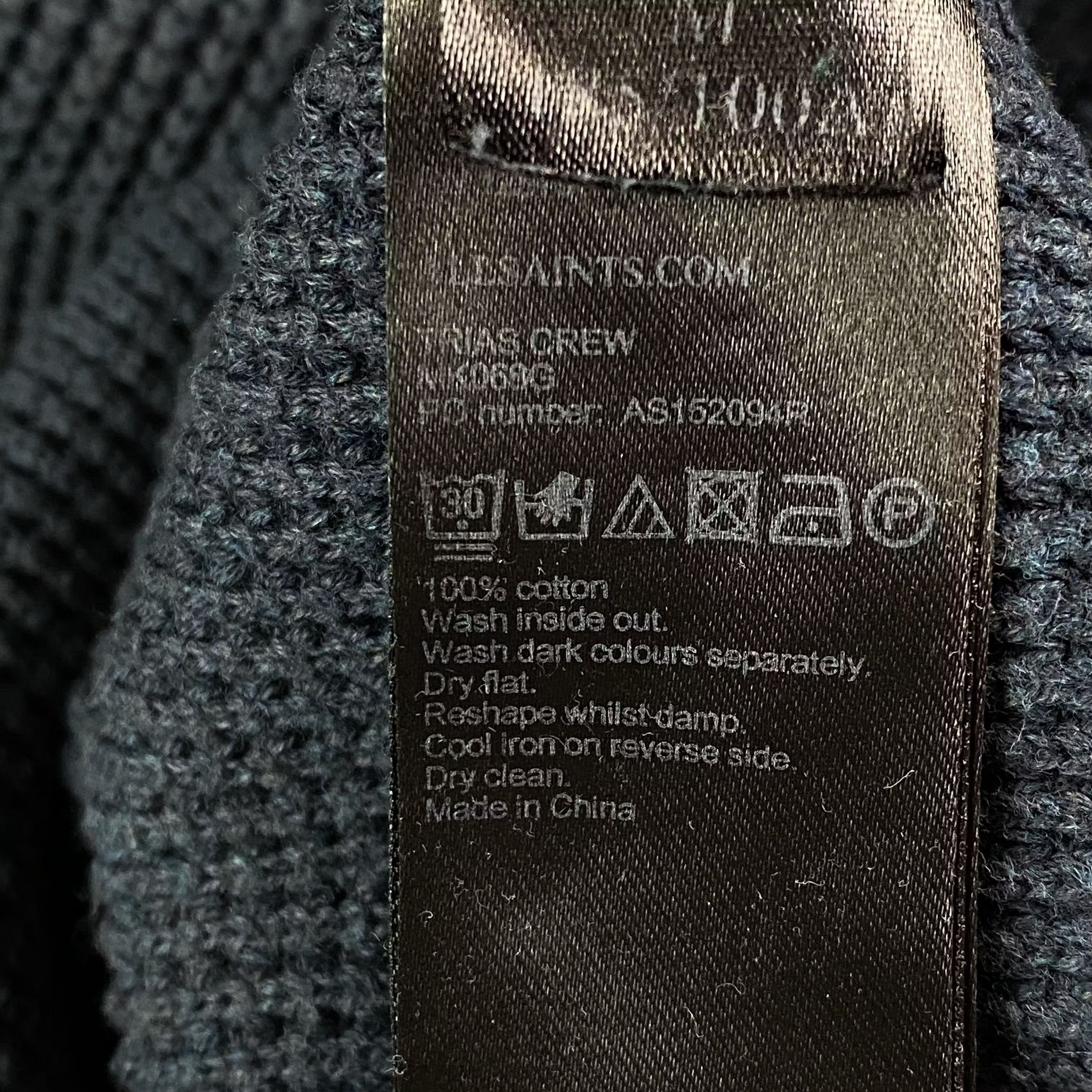 Allsaints Mens Sweater Sweatshirt Allsaints Size M Size US M / EU 48-50 / 2 - 7 Thumbnail
