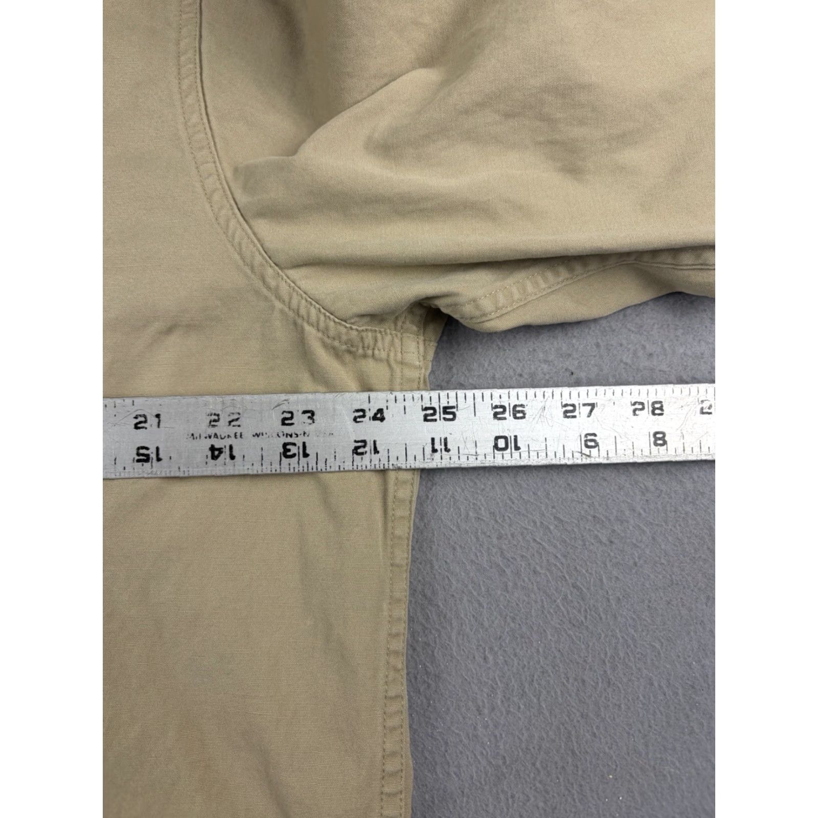 Orvis Orvis Shooting Shirt Men's L Brown Solid Button Up Outdoors Hunting Shirt Size US L / EU 52-54 / 3 - 6 Thumbnail