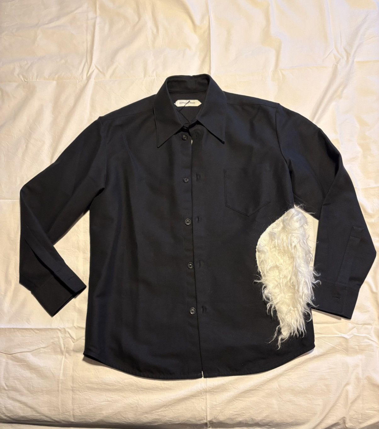 Namacheko Namacheko fake fur detail overshirt. Size US M / EU 48-50 / 2 - 2 Thumbnail