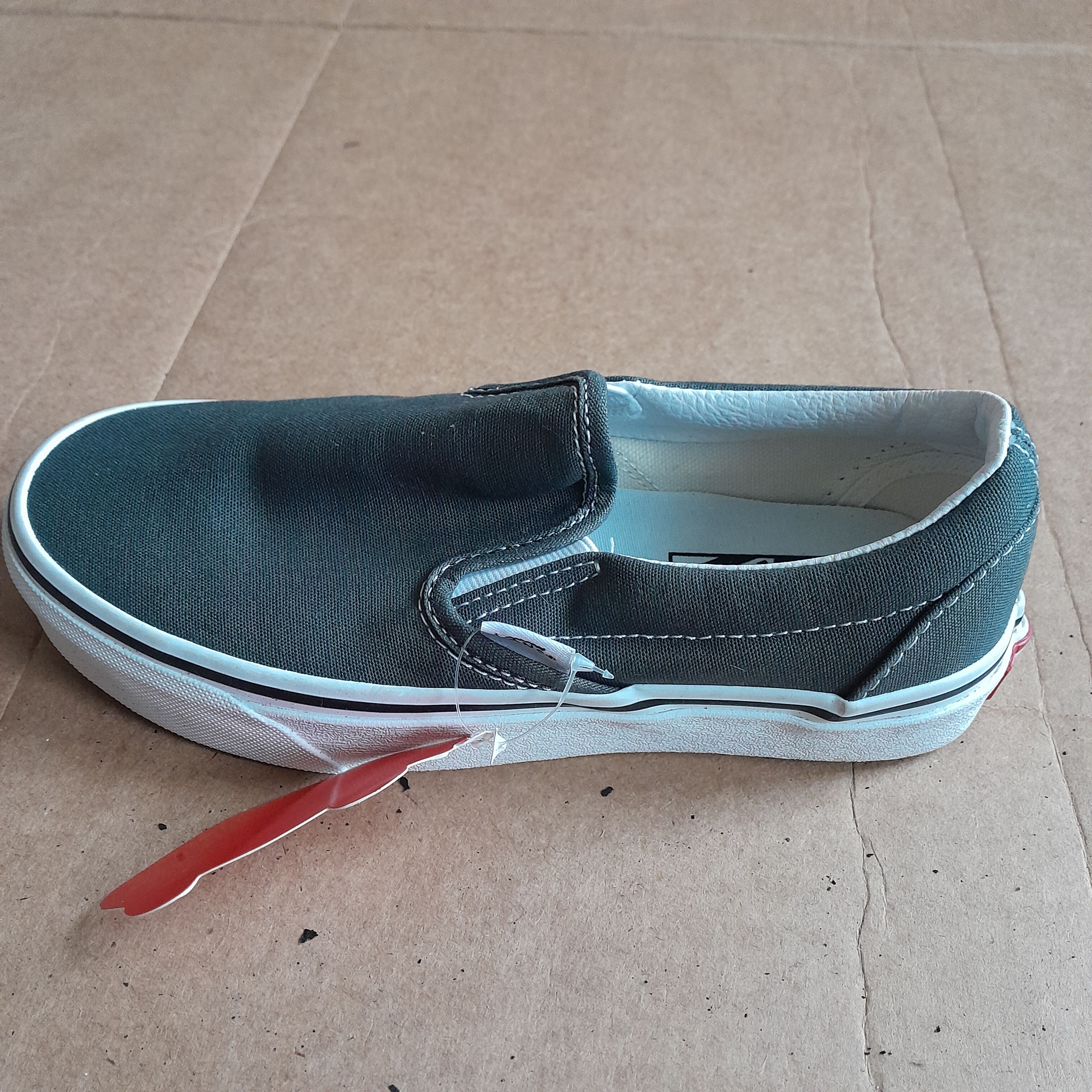 Vans Vans Classic Women’s Gray Slip-on Skateboard Sneakers Size US 6 / IT 36 - 3 Thumbnail