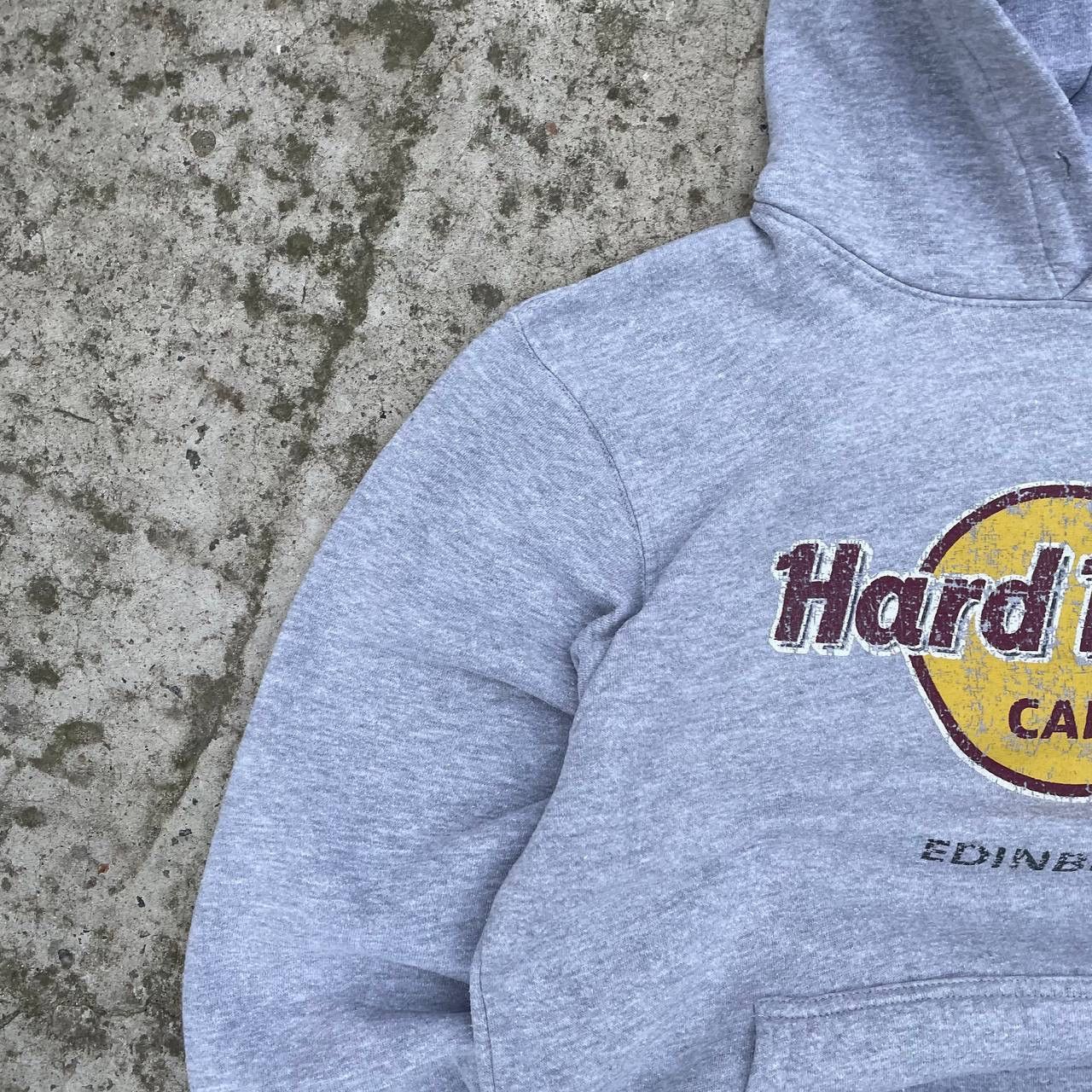 Hard Rock Cafe Vintage Unisex Hard Rock Hoodie Edinburgh Big Logo Sk8 Archi Size US M / EU 48-50 / 2 - 5 Thumbnail