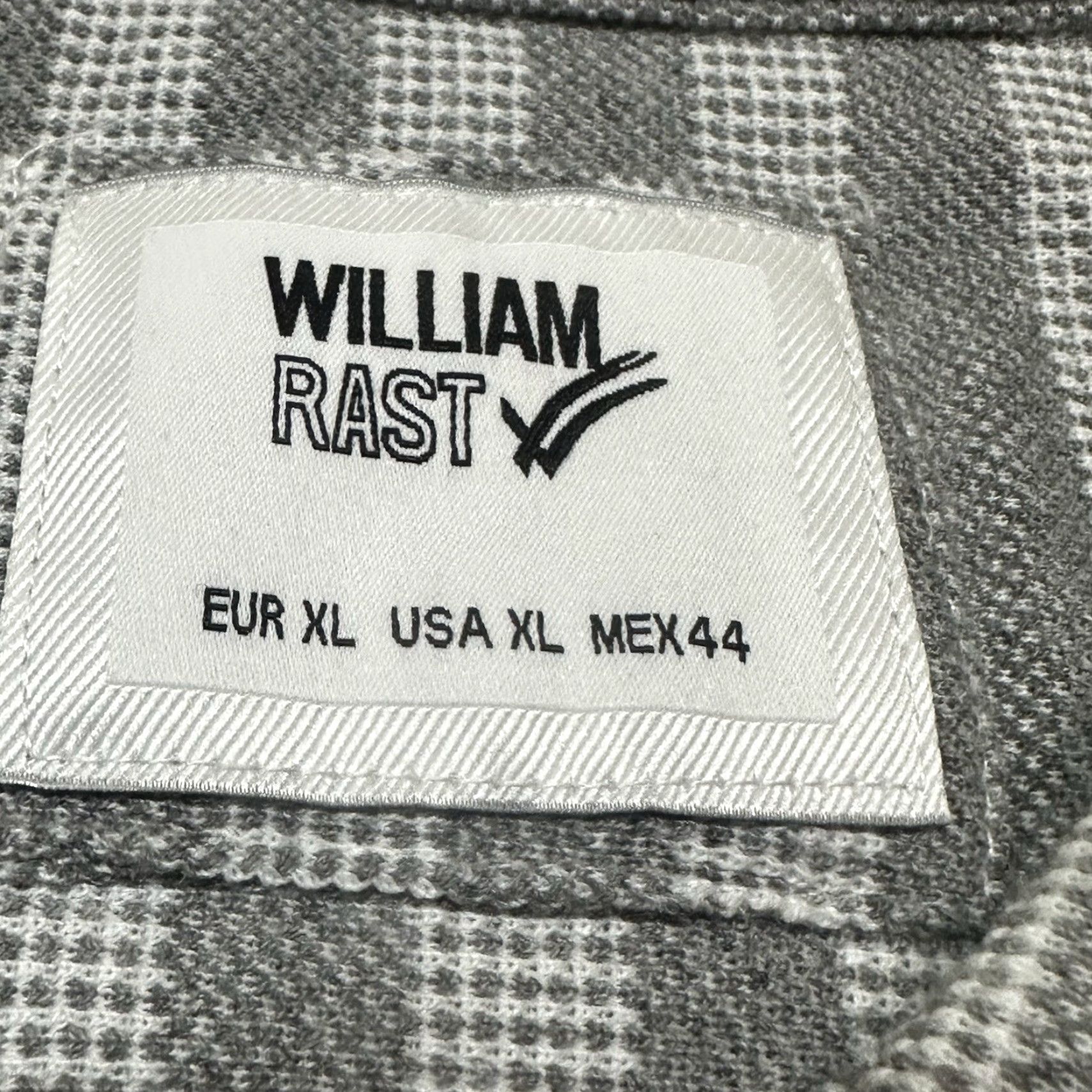 Vintage William Rast Button-Up Shirt Mens XL Gray Size US XL / EU 56 / 4 - 4 Thumbnail