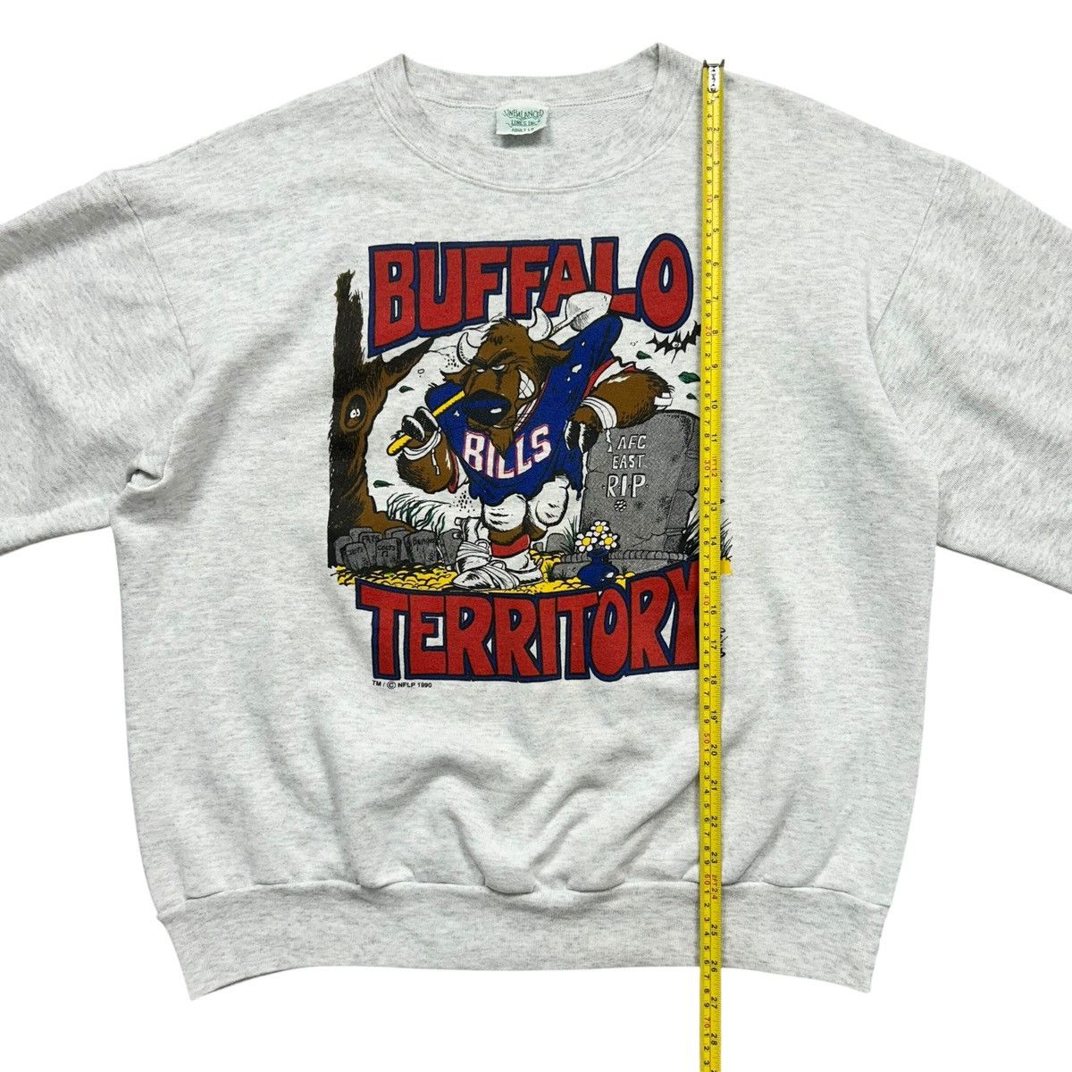 NFL VTG 90s BUFFALO BILLS TERRITORY 1990 SWEATSHIRT SIZE L Size US L / EU 52-54 / 3 - 6 Thumbnail