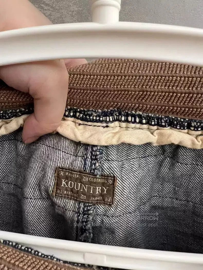 Kapital kapital Thorn jeans with wide legs. Size US 34 / EU 50 - 5 Thumbnail
