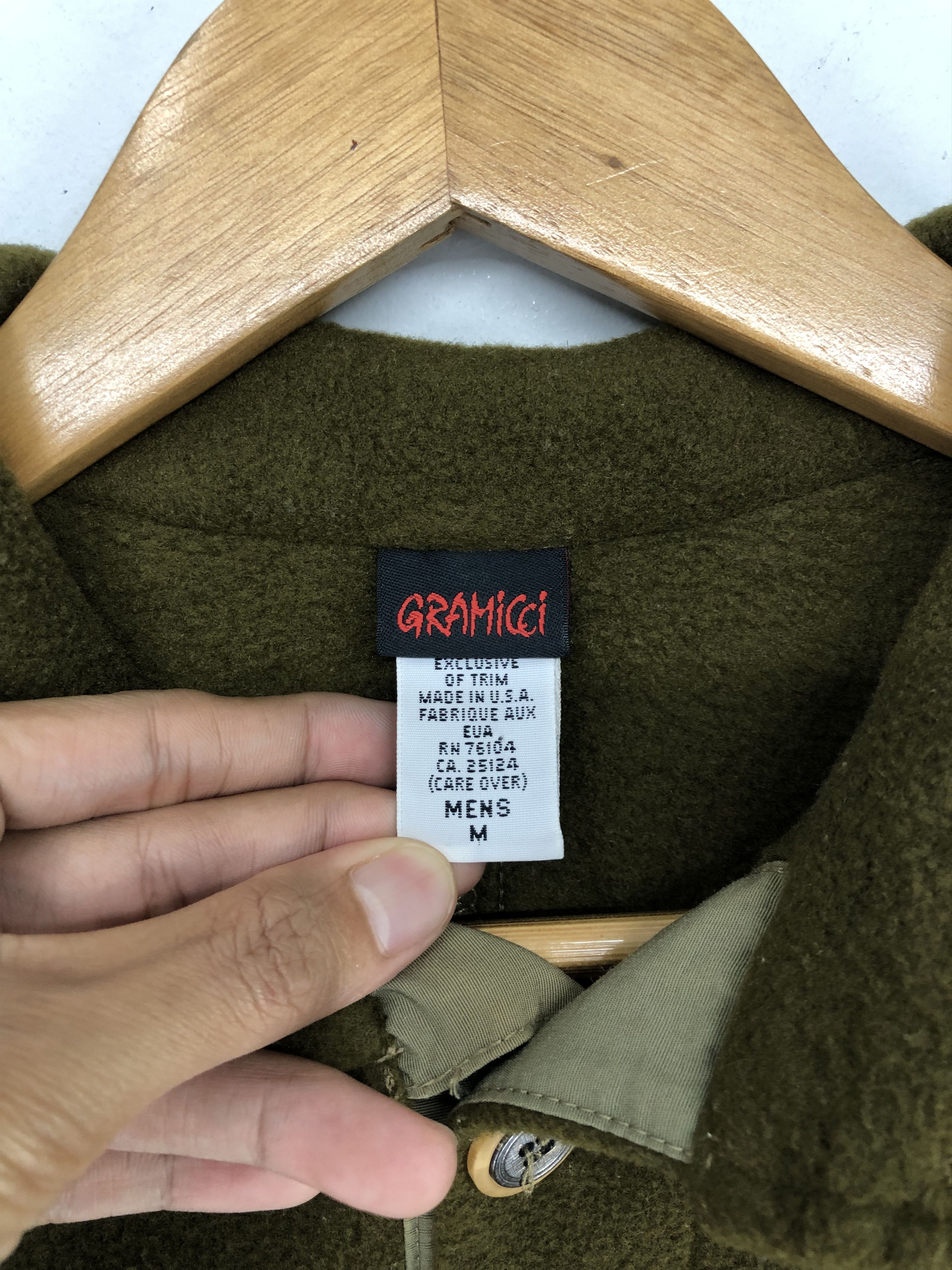 Gramicci Vintage 90s Gramicci Henry Neck Fleece Pullover Jacket Size US M / EU 48-50 / 2 - 16 Thumbnail