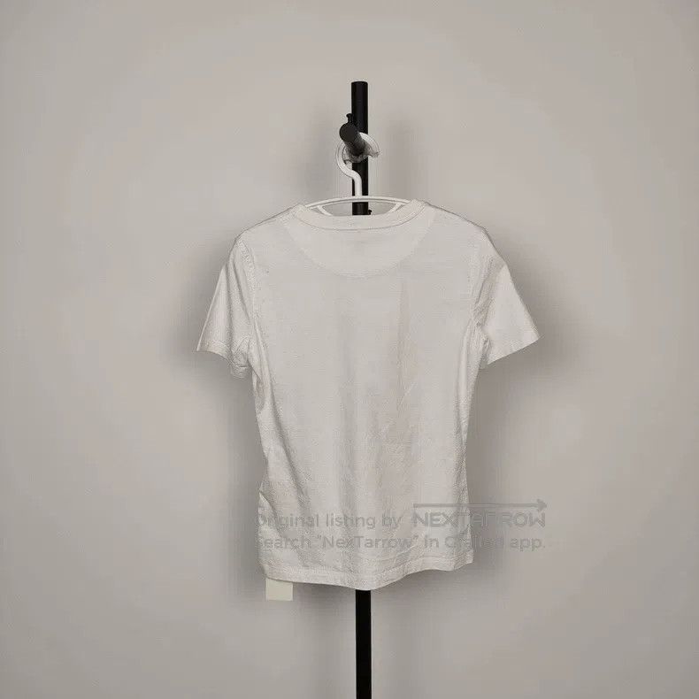 Hermes Hermes Cotton T-Shirt White Size XS / US 0-2 / IT 36-38 - 2 Thumbnail