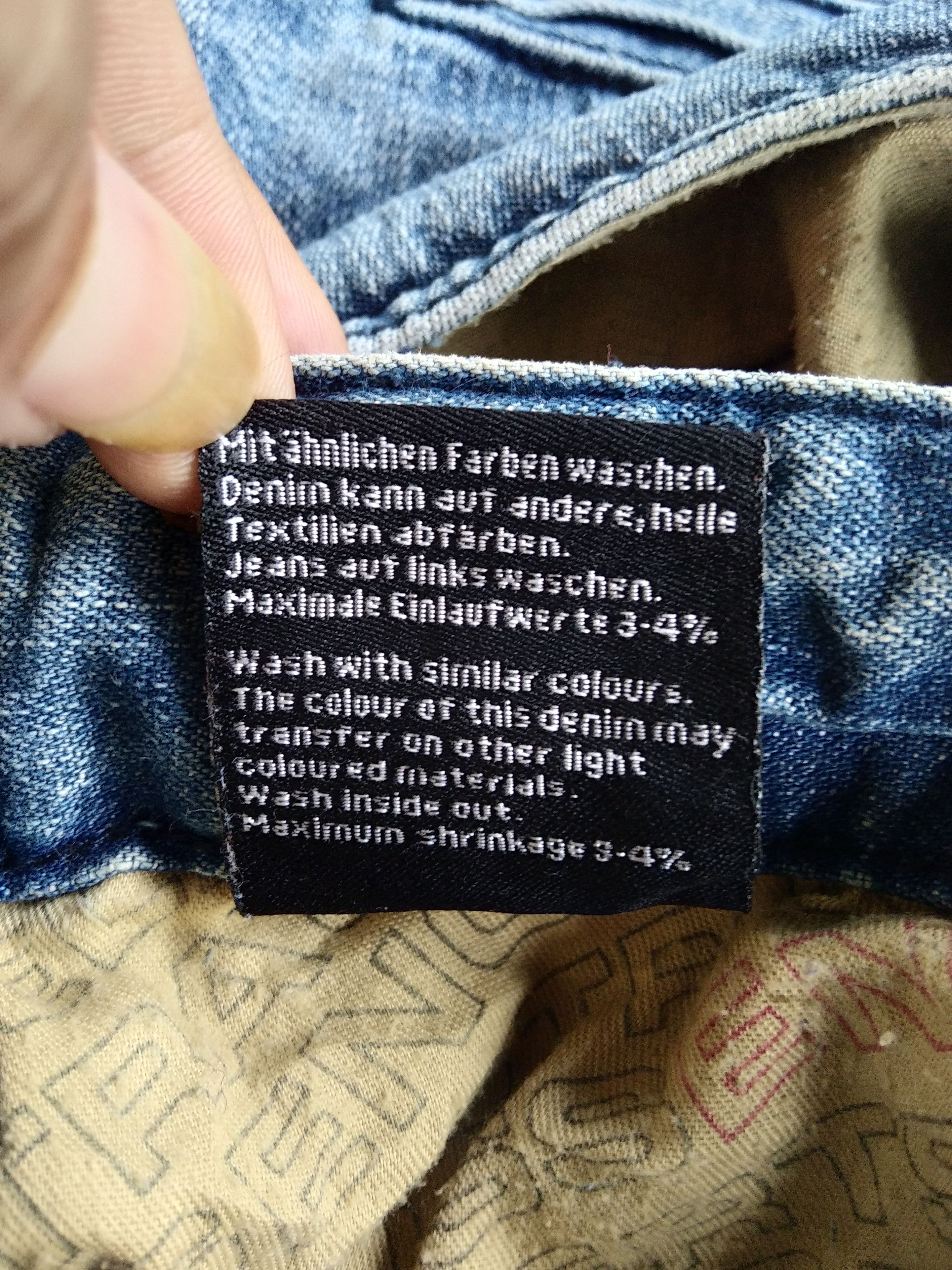 Garment Reproduction of Workers × Vintage Engelbert Strauss Denim Carpenter Multi Pocket Size US 36 / EU 52 - 10 Thumbnail