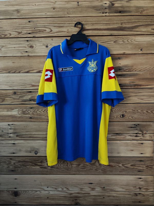 Lotto Sport × Vintage Ukraine 2002 Lotto Vintage Jersey Size US XL / EU 56 / 4 - 1 Thumbnail