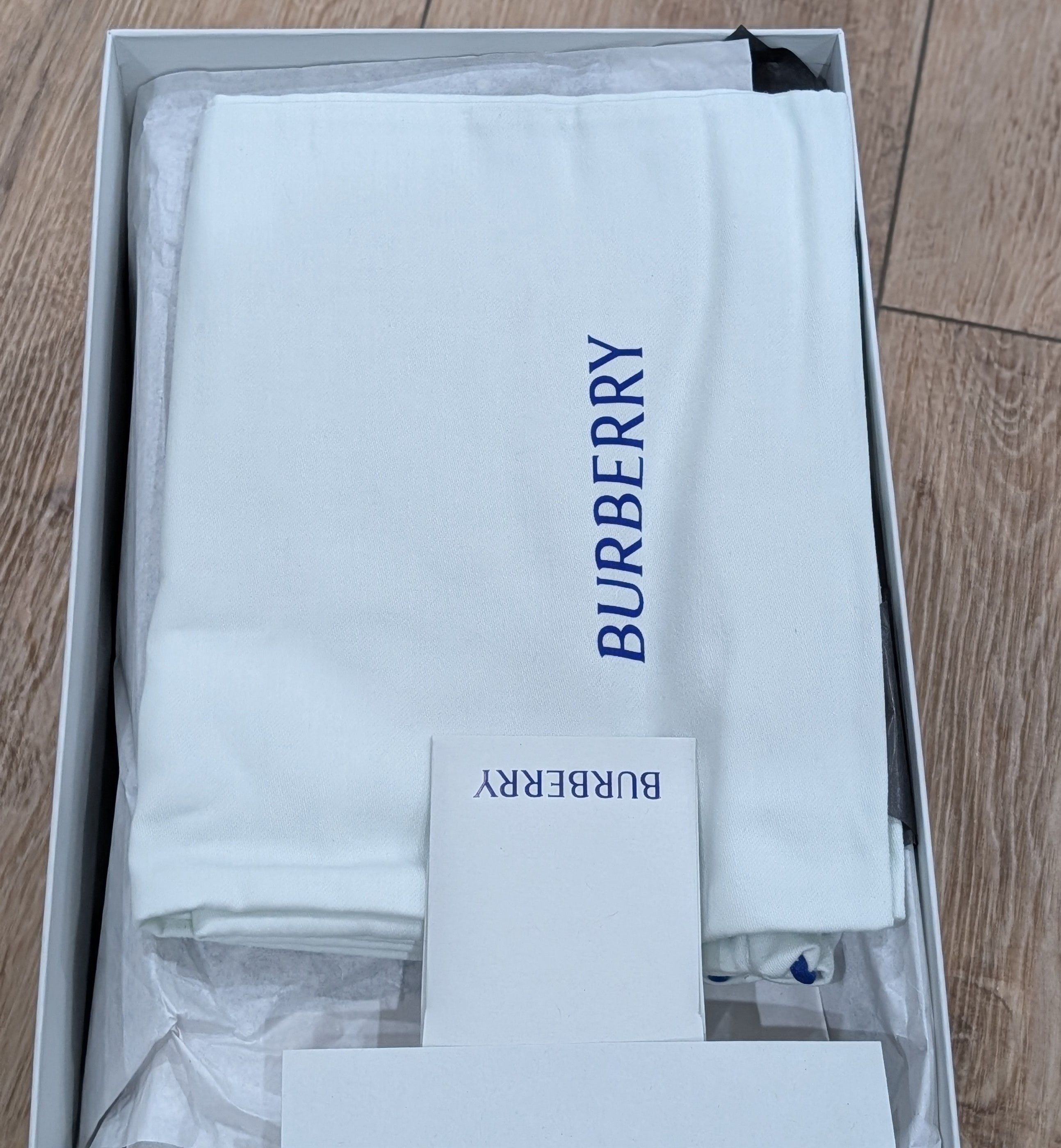 Burberry BURBERRY "Trek" Check Strap Sandals Blue/Black 42 US 9 Size US 9 / EU 42 - 9 Thumbnail
