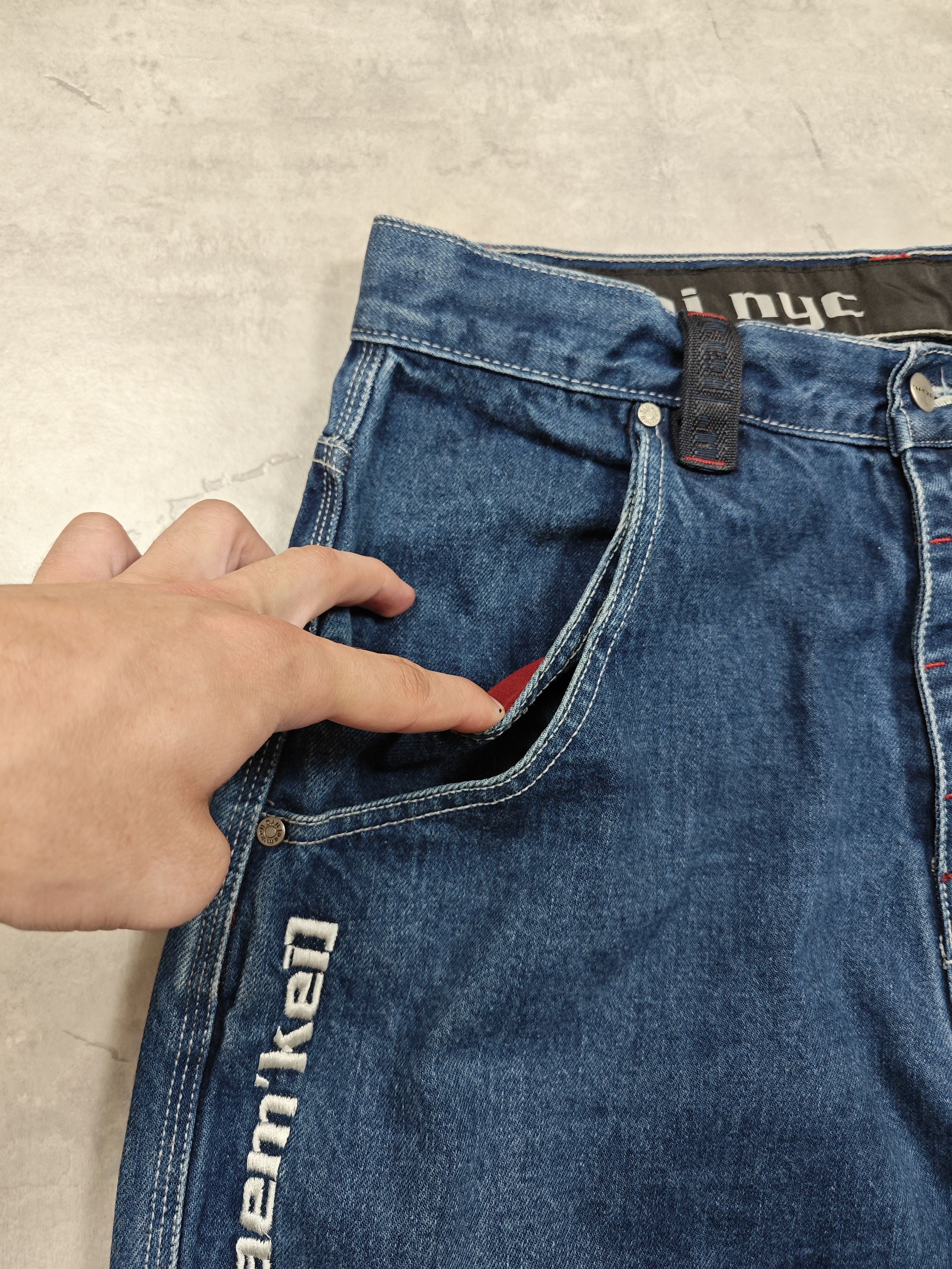 Aem'kei Aem'kei Vintage Baggy Jeans JNCO Style Size US 33 - 9 Thumbnail
