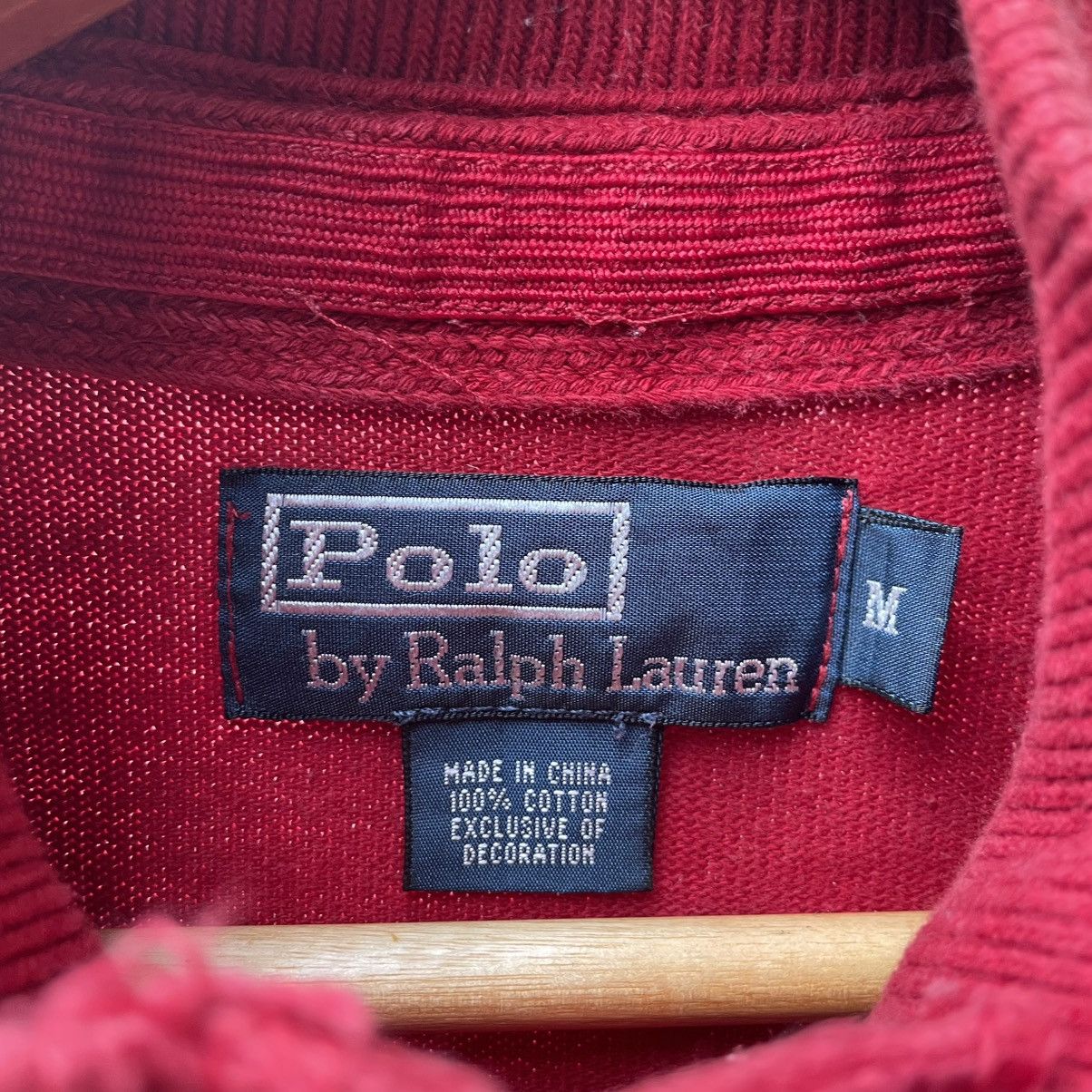Polo Ralph Lauren 🔥Polo Ralph Lauren Half Buttons Sweat Rugby Shirts Size US M / EU 48-50 / 2 - 14 Thumbnail