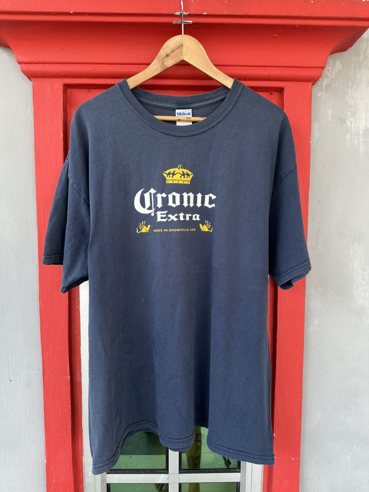 Vintage Vintage 90s Chronic Extra Weed Parody Corona Tee Size US XL / EU 56 / 4 - 1 Thumbnail
