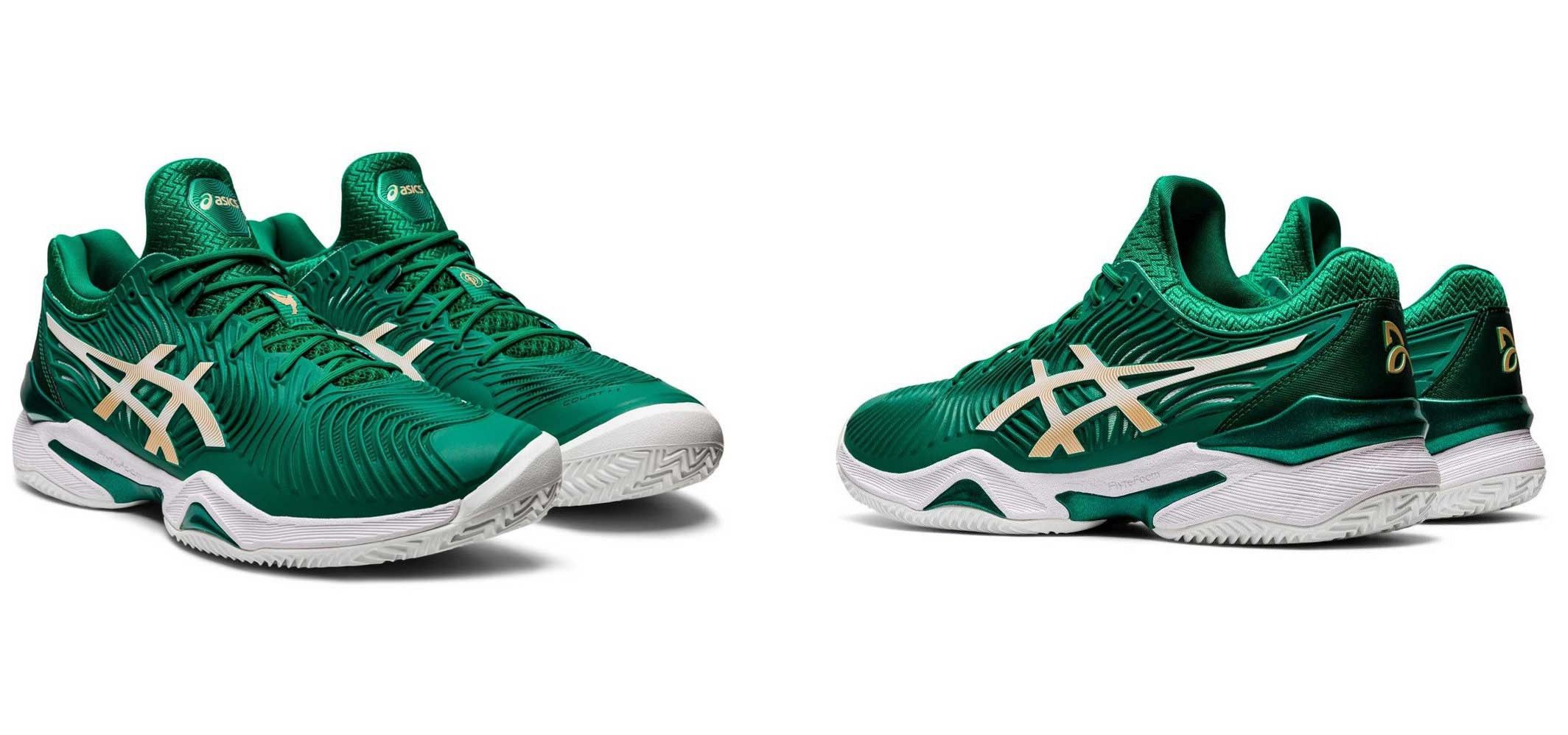 Asics ASICS Court FF Novak 2020 KALE/WHITE (1041A089-301) Size US 10 / EU 43 - 8 Thumbnail