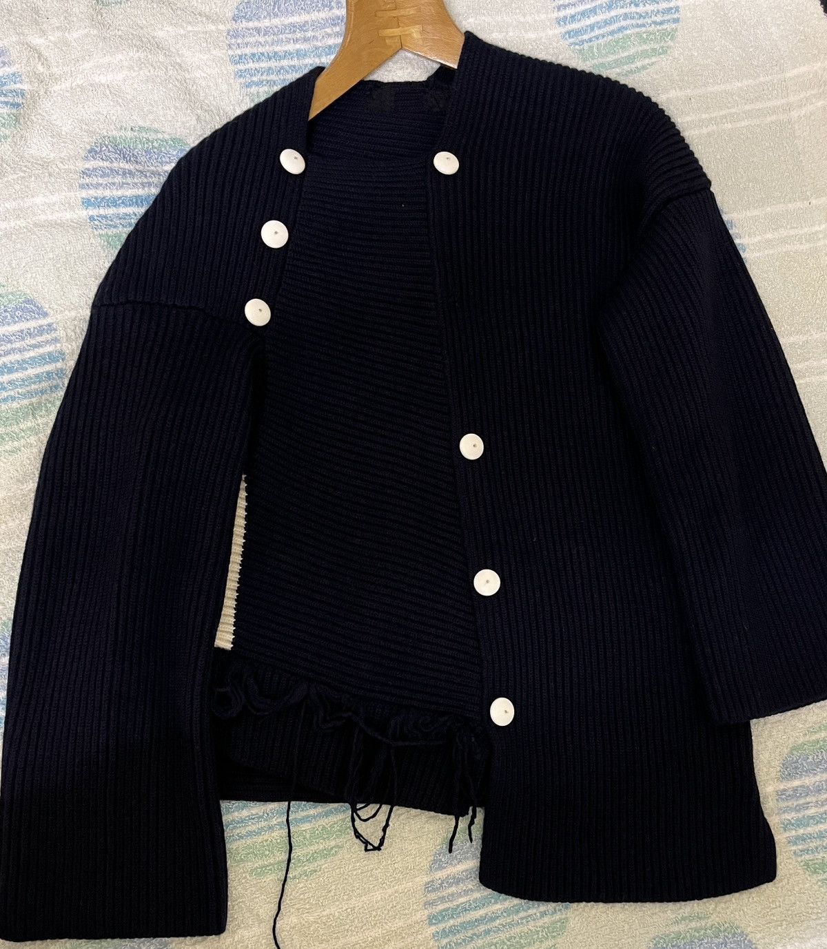 Joseph Joseph Navy Asymmetric Crew Cardigan Size XS / US 0-2 / IT 36-38 - 13 Thumbnail