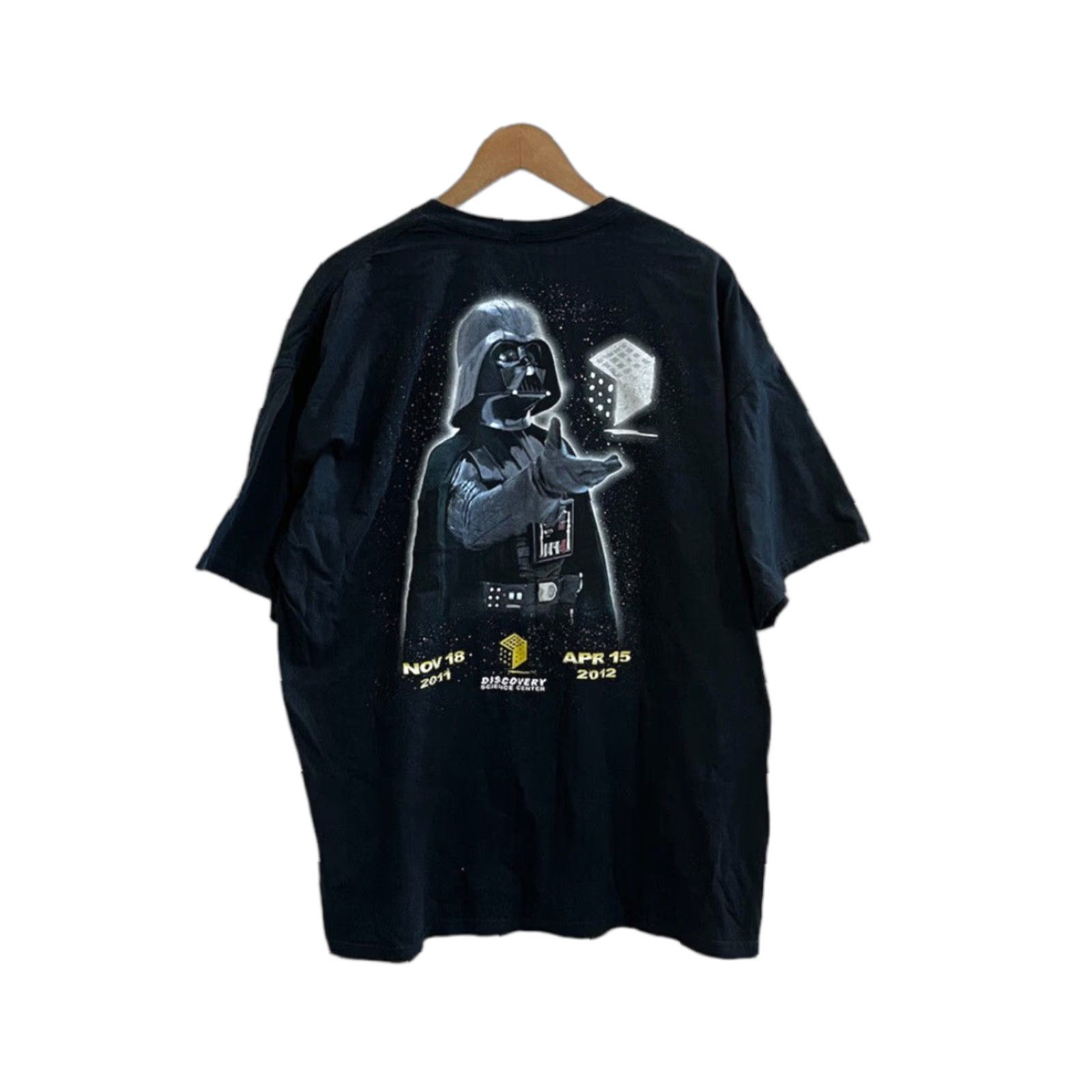 Star Wars VINTAGE Star Wars Darth Vader T-Shirt 2XL Black Movie Mens Size US XXL / EU 58 / 5 - 1 Thumbnail