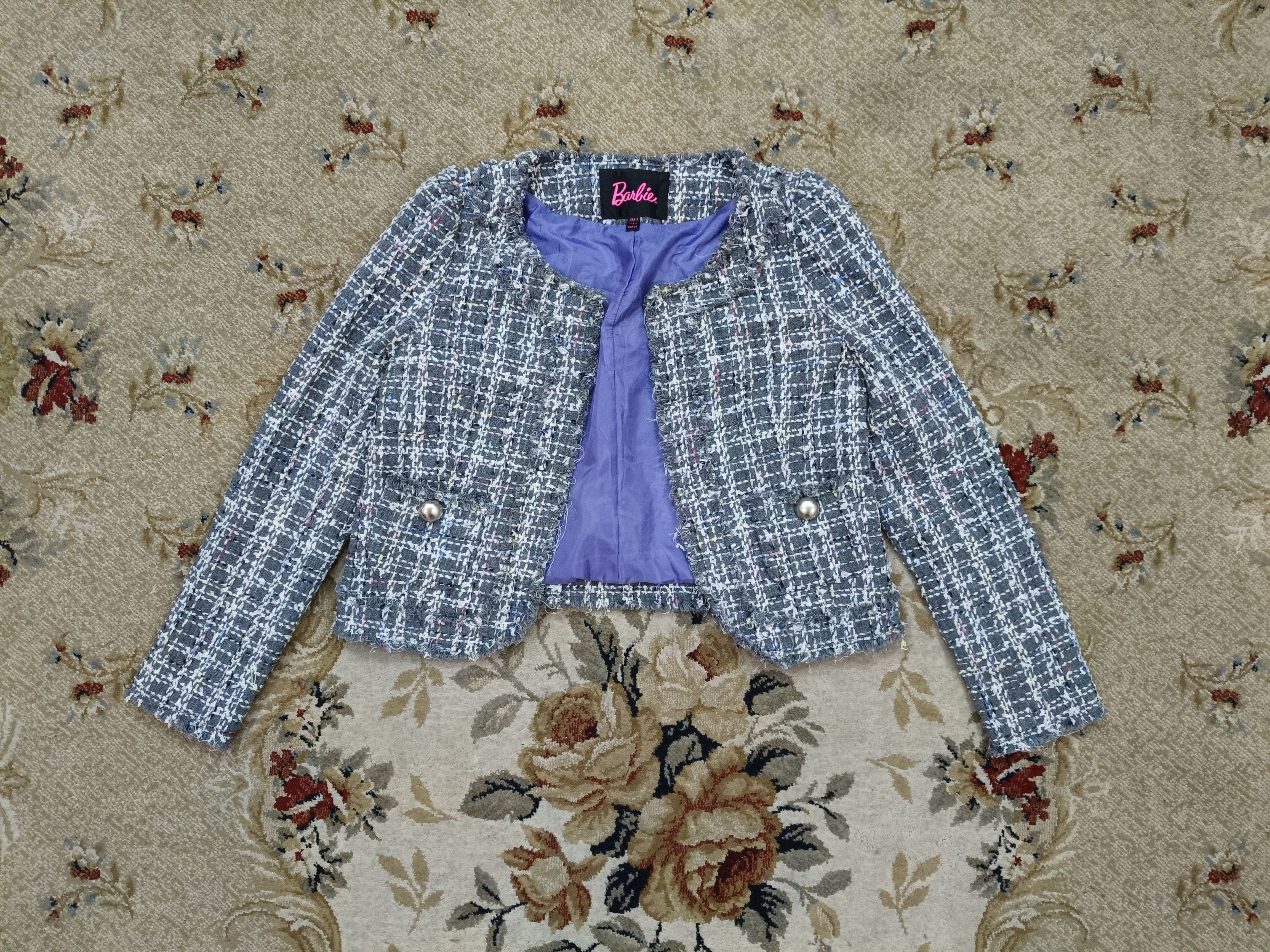 Other Barbie Tweed Buttonless Coat Size S / US 4 / IT 40 - 1 Preview
