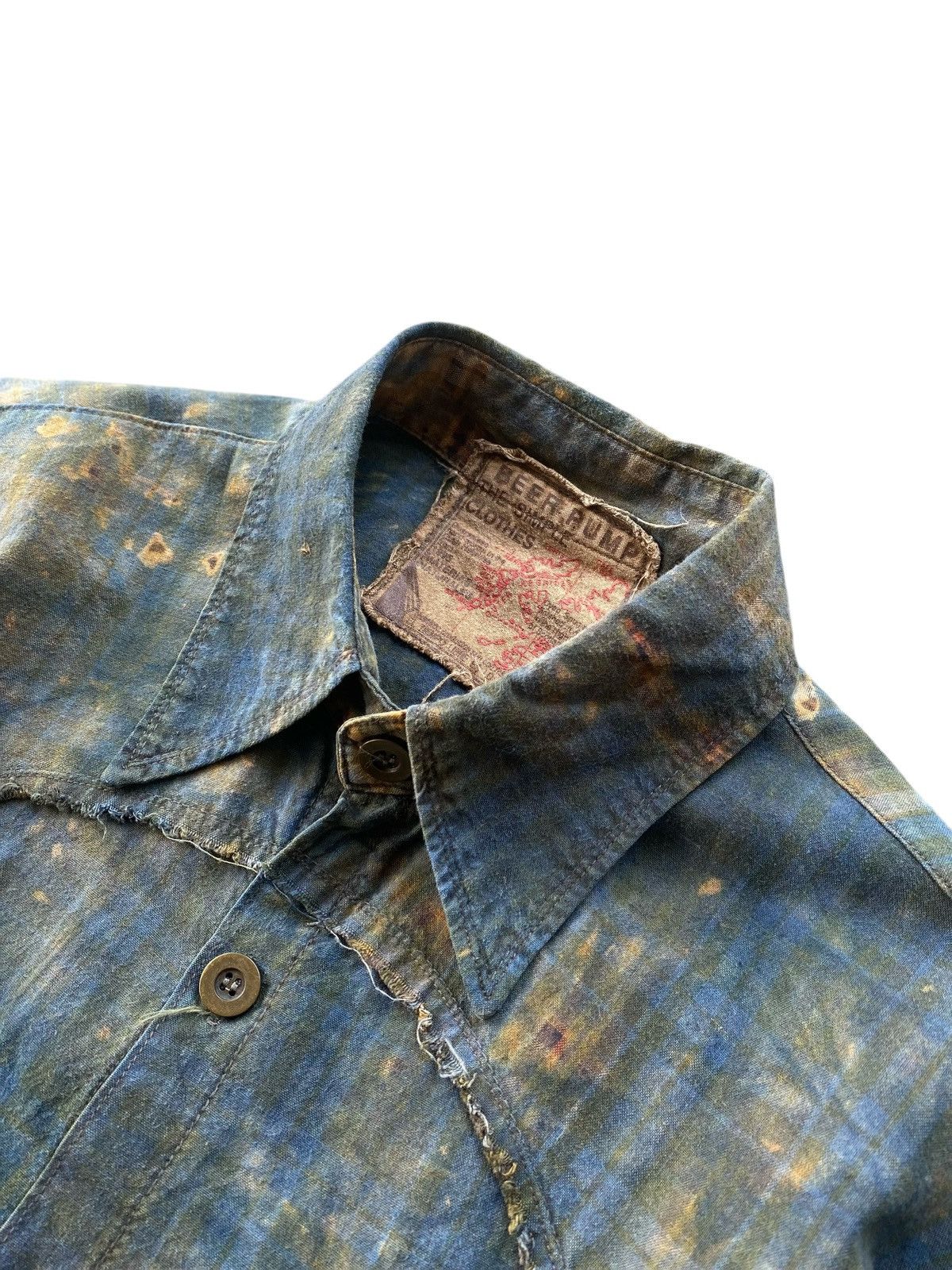 Japanese Brand × Vintage western rust pattern shirt if six was nine lgb style Size US M / EU 48-50 / 2 - 6 Thumbnail