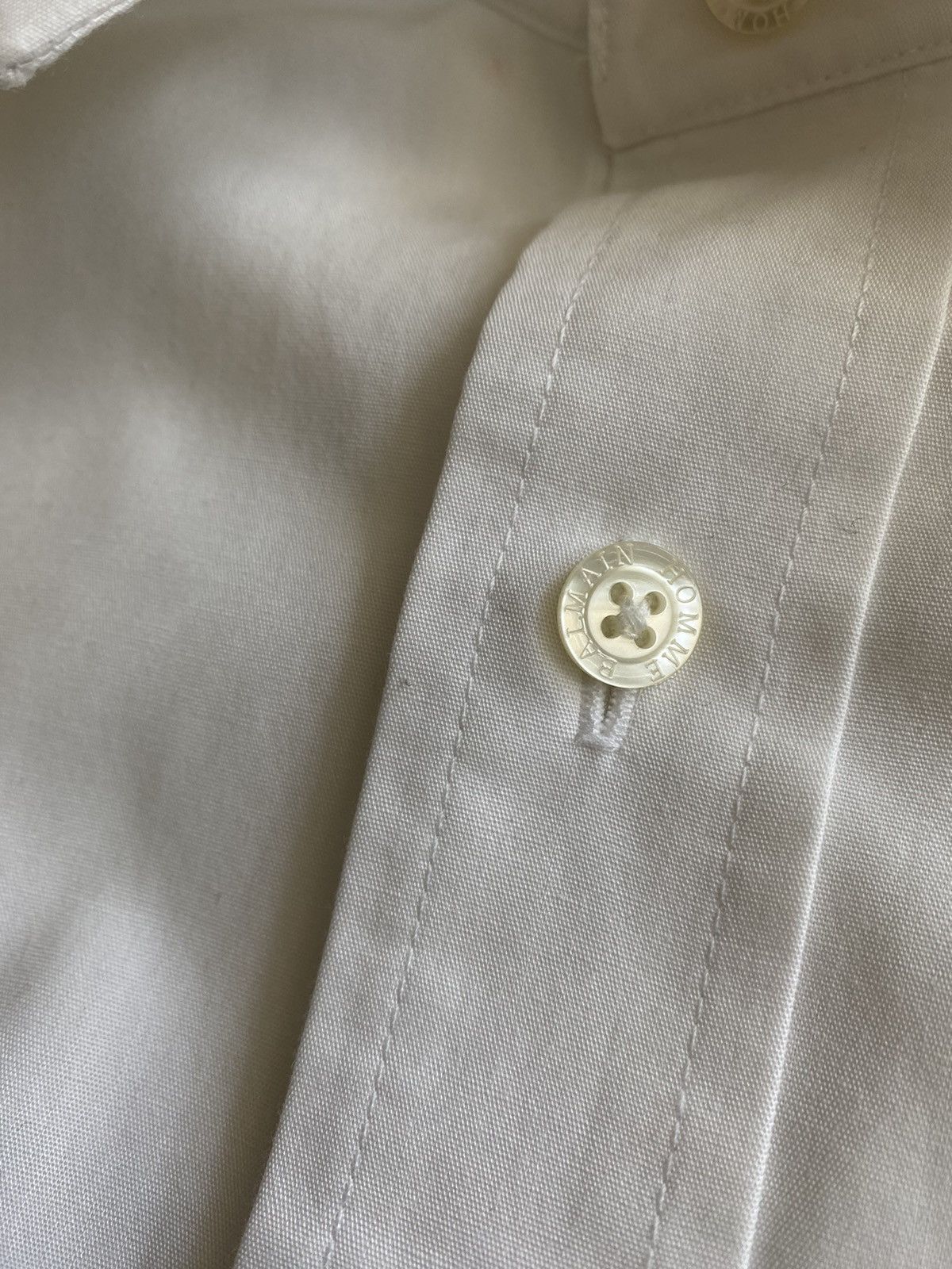 Balmain Balmain Homme tailired blank Vintage LS pocket shirt 16/41 Size US M / EU 48-50 / 2 - 3 Thumbnail