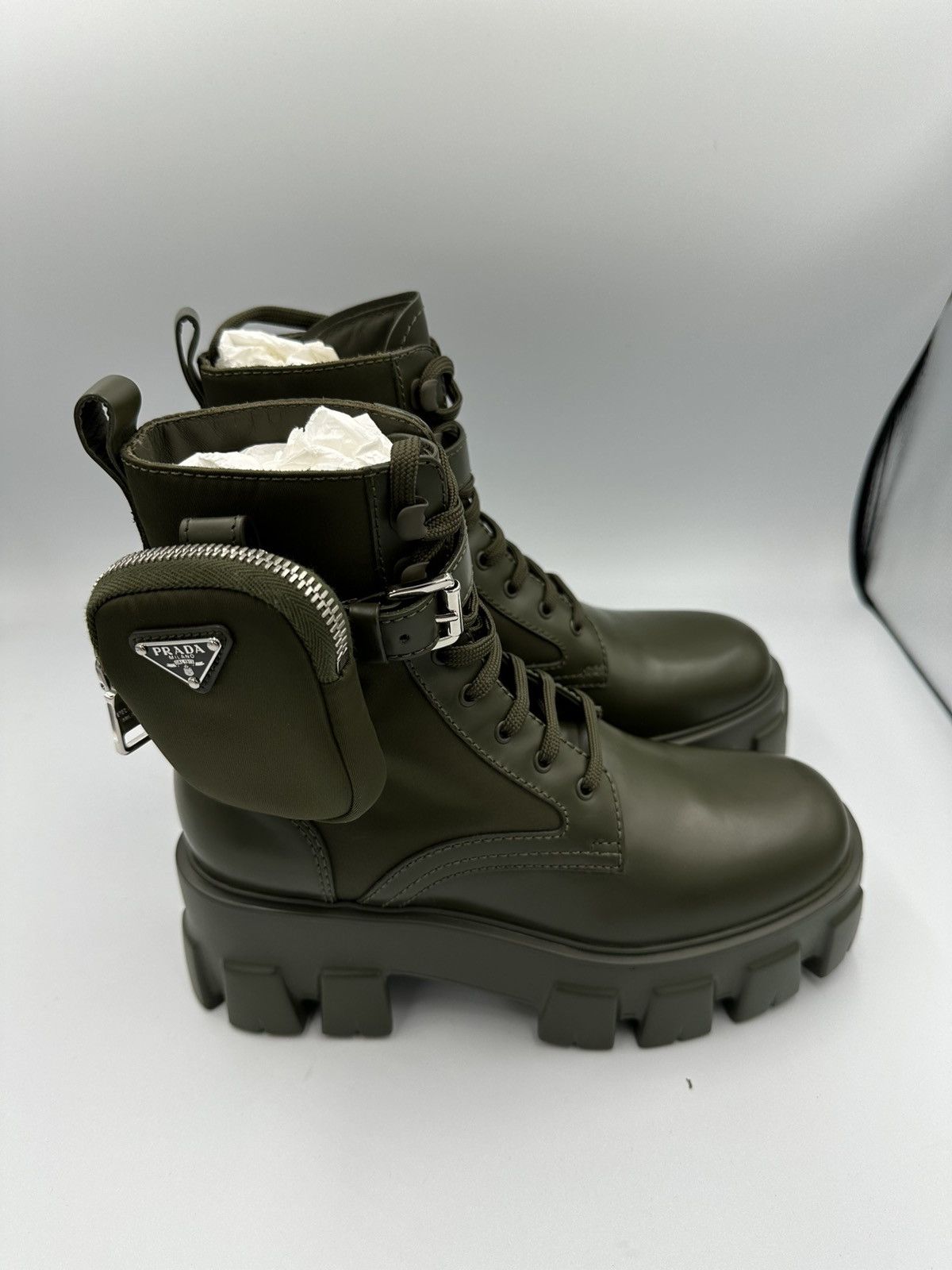Prada Prada MONOLITH Boots Size US 6.5 / IT 36.5 - 1 Thumbnail