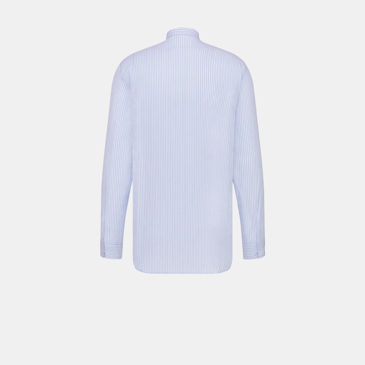 Dior o1bcso1str0226 Cabochon Collar Shirt in Blue/White Size US XL / EU 56 / 4 - 5 Thumbnail