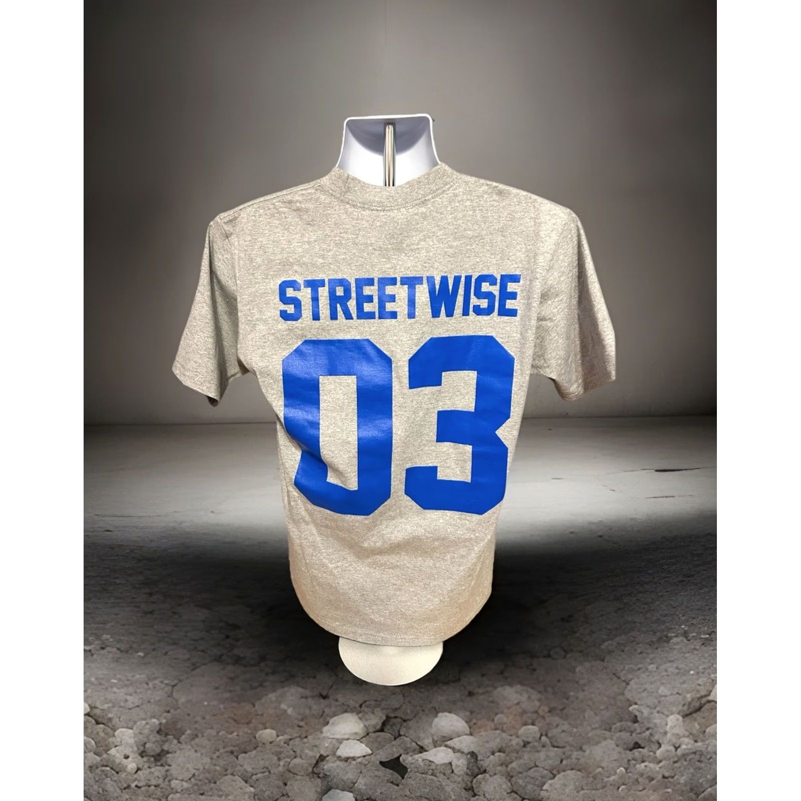 Vintage Streetwise Dopes 03 Dodgers Script Men Medium Gray Short Sleeve NWT Size US 31 - 5 Thumbnail