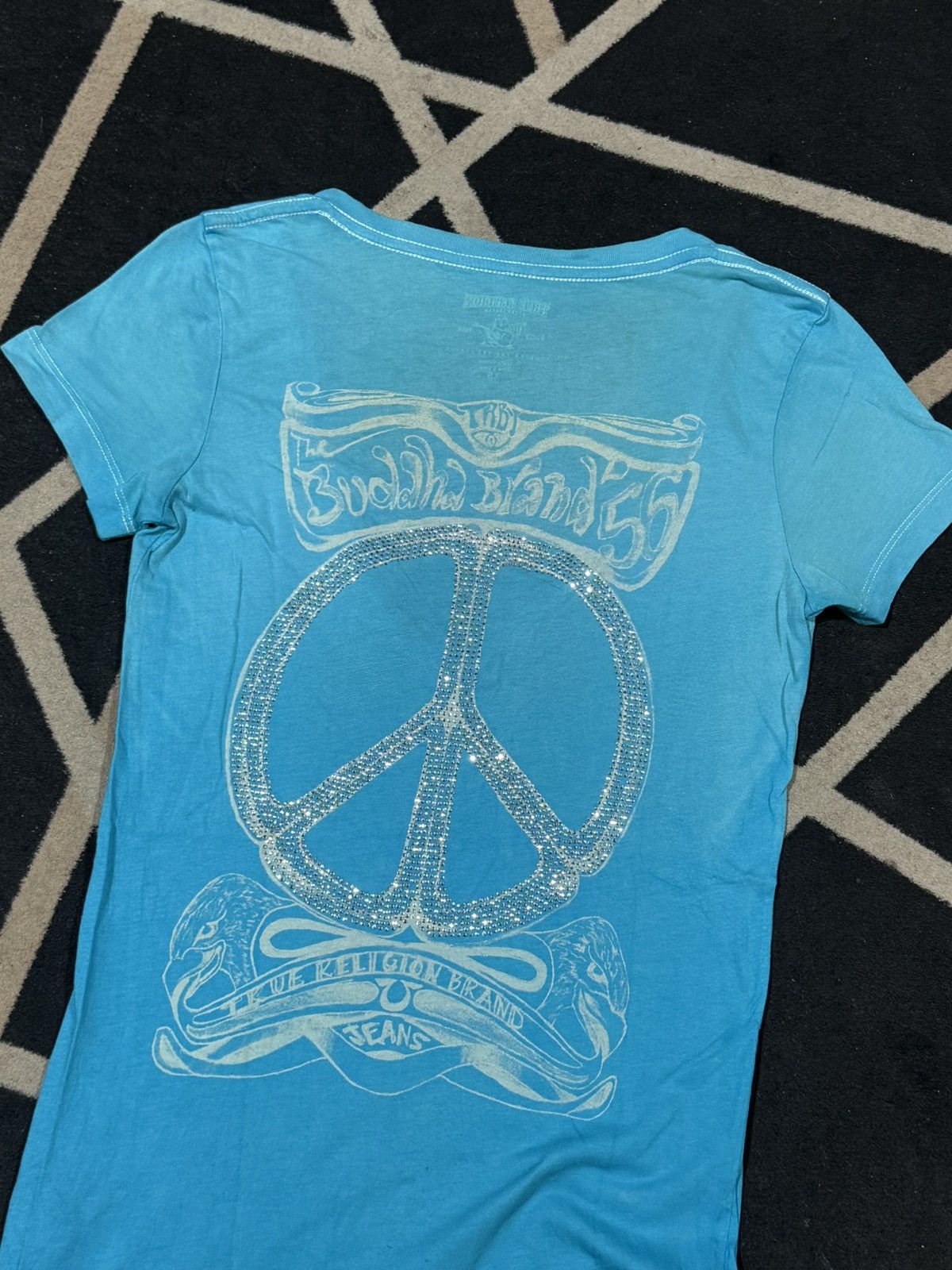 True Religion True Religion Buddha Peace Gothic 2000s Vkei Tees Size US XS / EU 42 / 0 - 3 Thumbnail