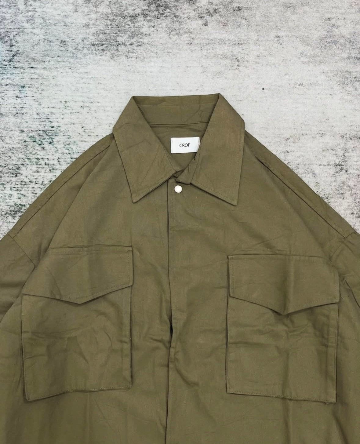 Crop Two Big Pockeg Jacket