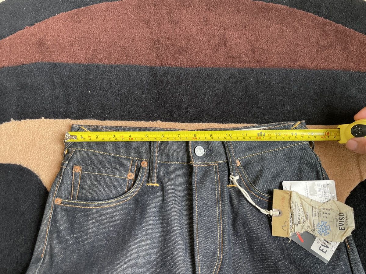 Evisu × Japanese Brand EVISU rare NEW！daicock style embroidery jeans size：28x34 Size US 28 / EU 44 - 10 Thumbnail