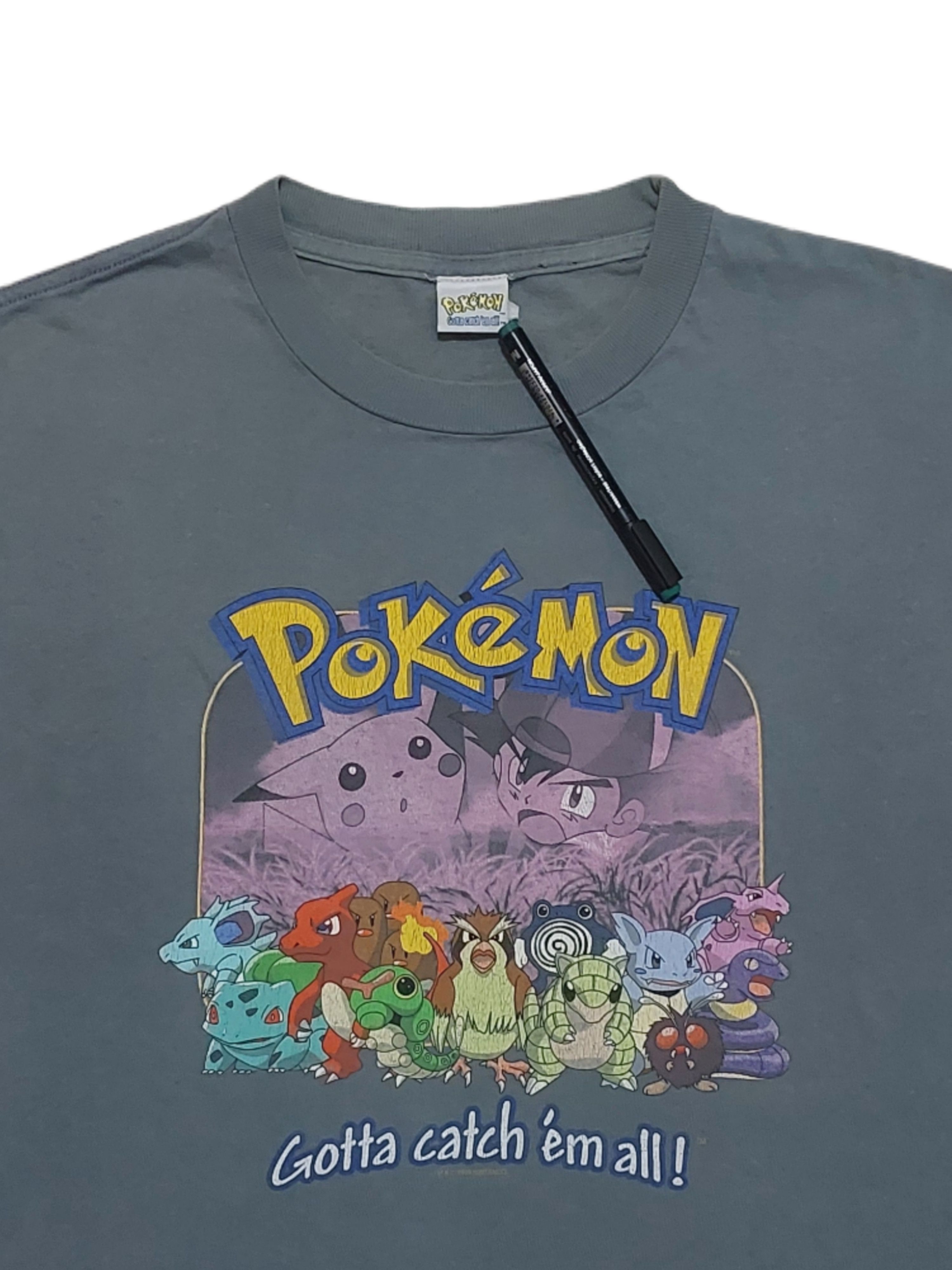 Pokemon Vintage 1999 Nintendo's Pokemon Size US L / EU 52-54 / 3 - 3 Thumbnail