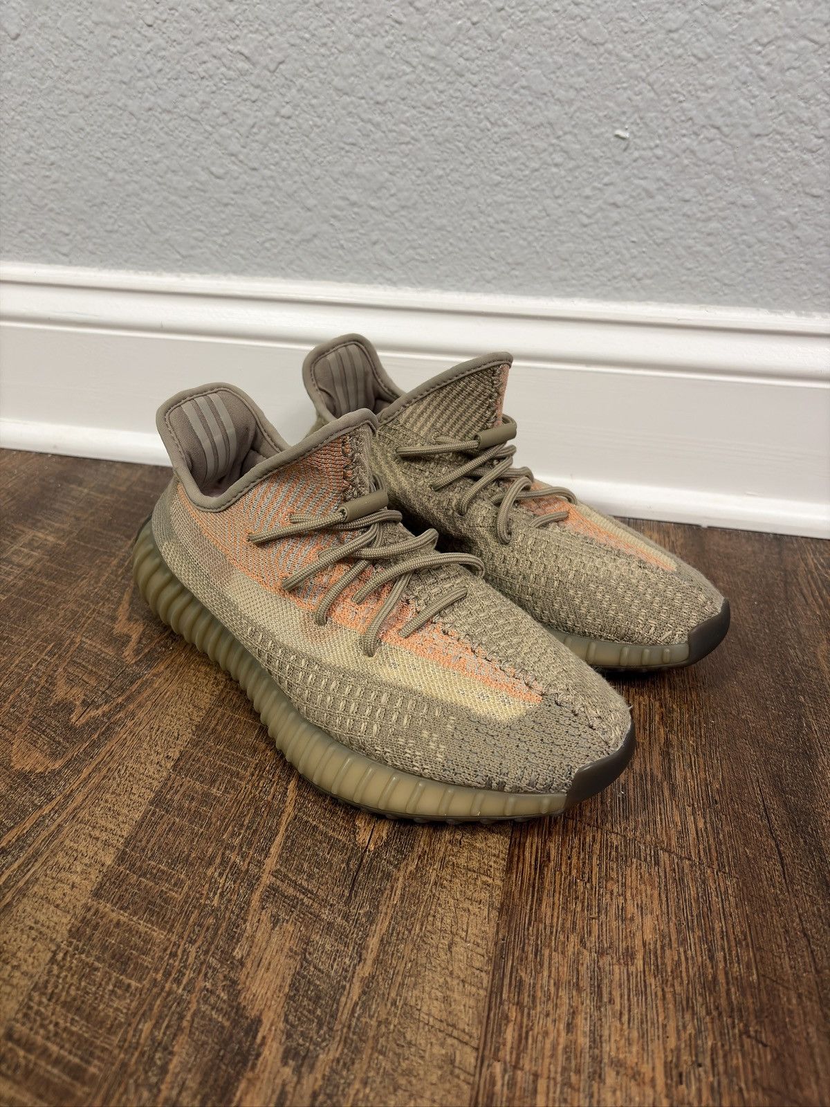 Yeezy Adidas Yeezy Boost 350 V2 Sand Taupe Size US 9 / EU 42 - 1 Thumbnail