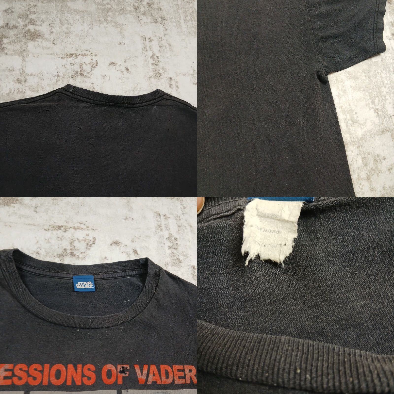 Star Wars VINTAGE Star Wars Darth Vader T Shirt Mens XL Regular Black Destressed Y2K Size US XL / EU 56 / 4 - 8 Thumbnail