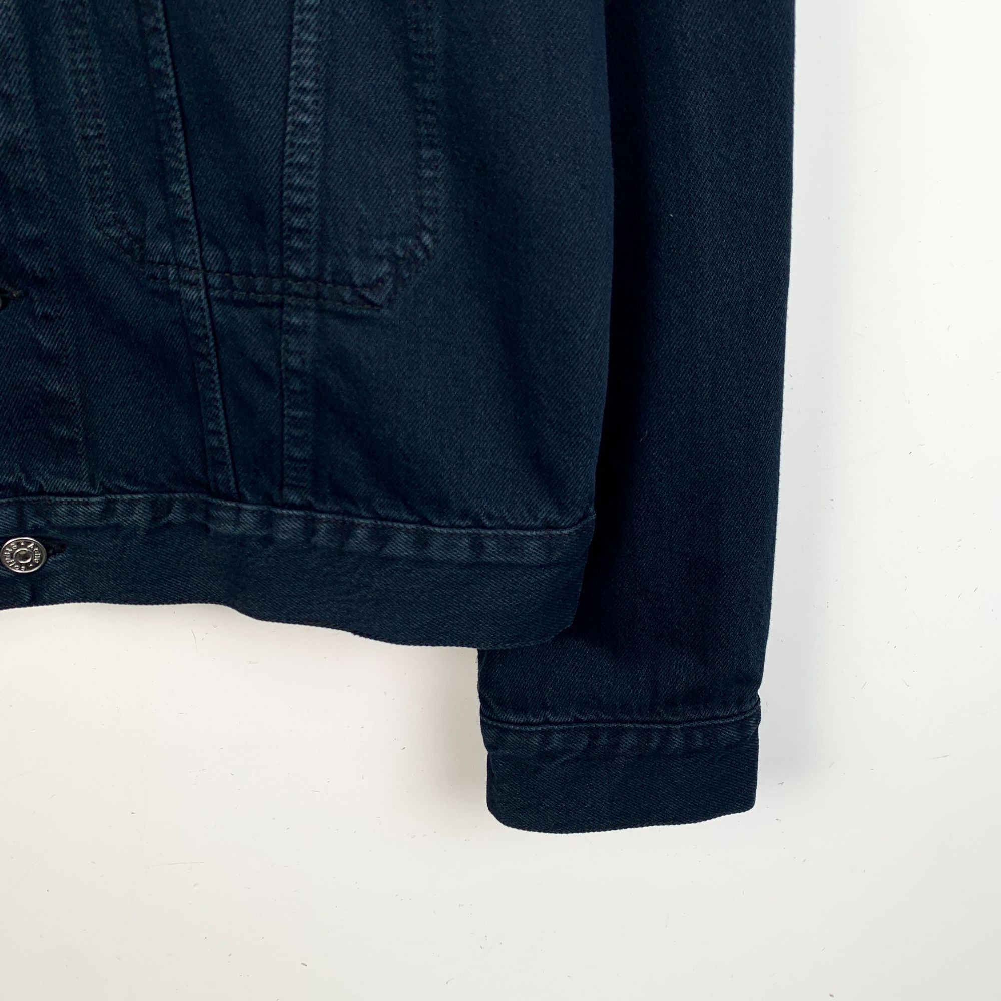 Acne Studios [Acne Studios] Dark Blue Cotton Notch Lapel Long Sleeve Deni Size US M / EU 48-50 / 2 - 6 Thumbnail