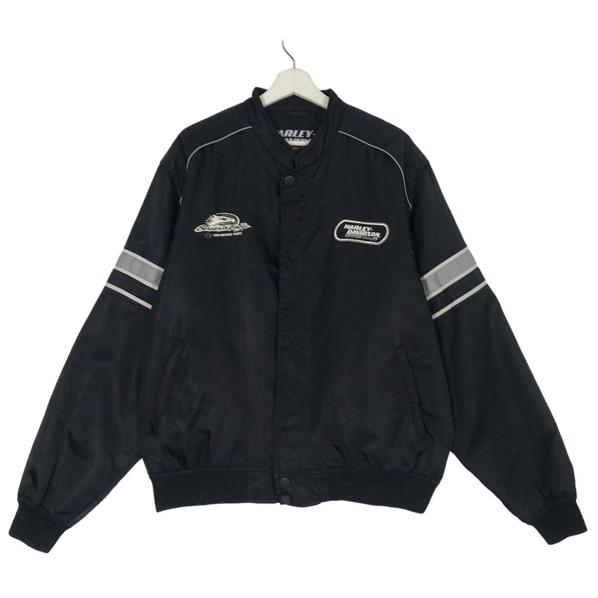 Harley Davidson 💥 HARLEY DAVIDSON RACING JACKET Size US XL / EU 56 / 4 - 2 Thumbnail