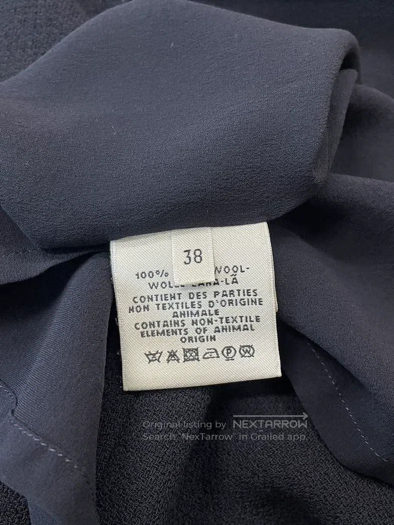 Hermes Hermes Black wool half skirt Size 25" / US 0 / IT 36 - 4 Thumbnail