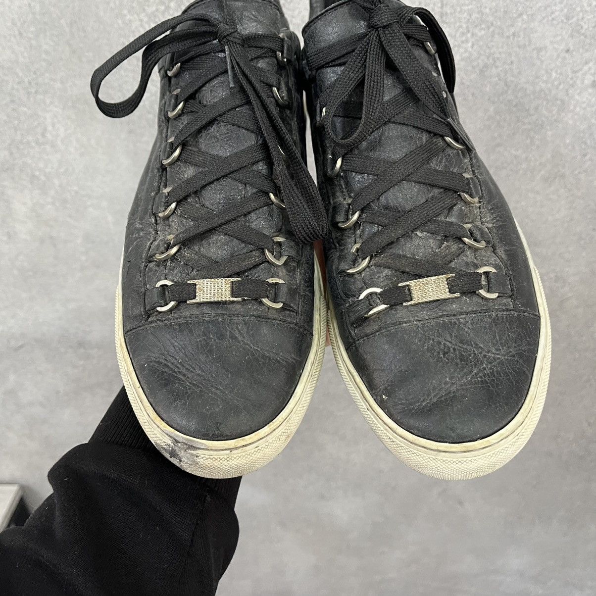 Balenciaga Balenciaga Arena Low Top Black Size US 10 / EU 43 - 4 Thumbnail