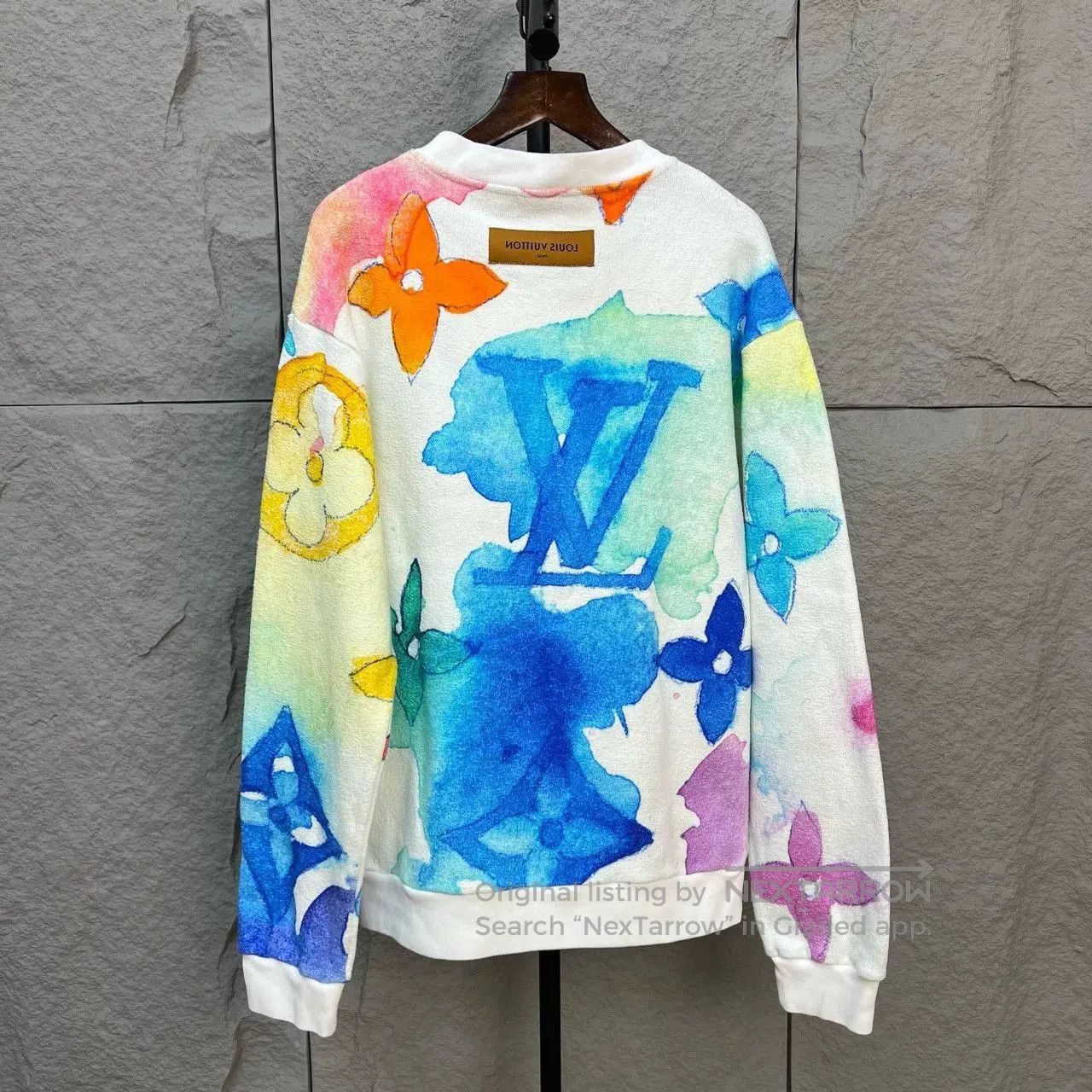 Louis Vuitton Louis Vuitton Colorful Ink Print Sweatshirt. Size US M / EU 48-50 / 2 - 2 Thumbnail
