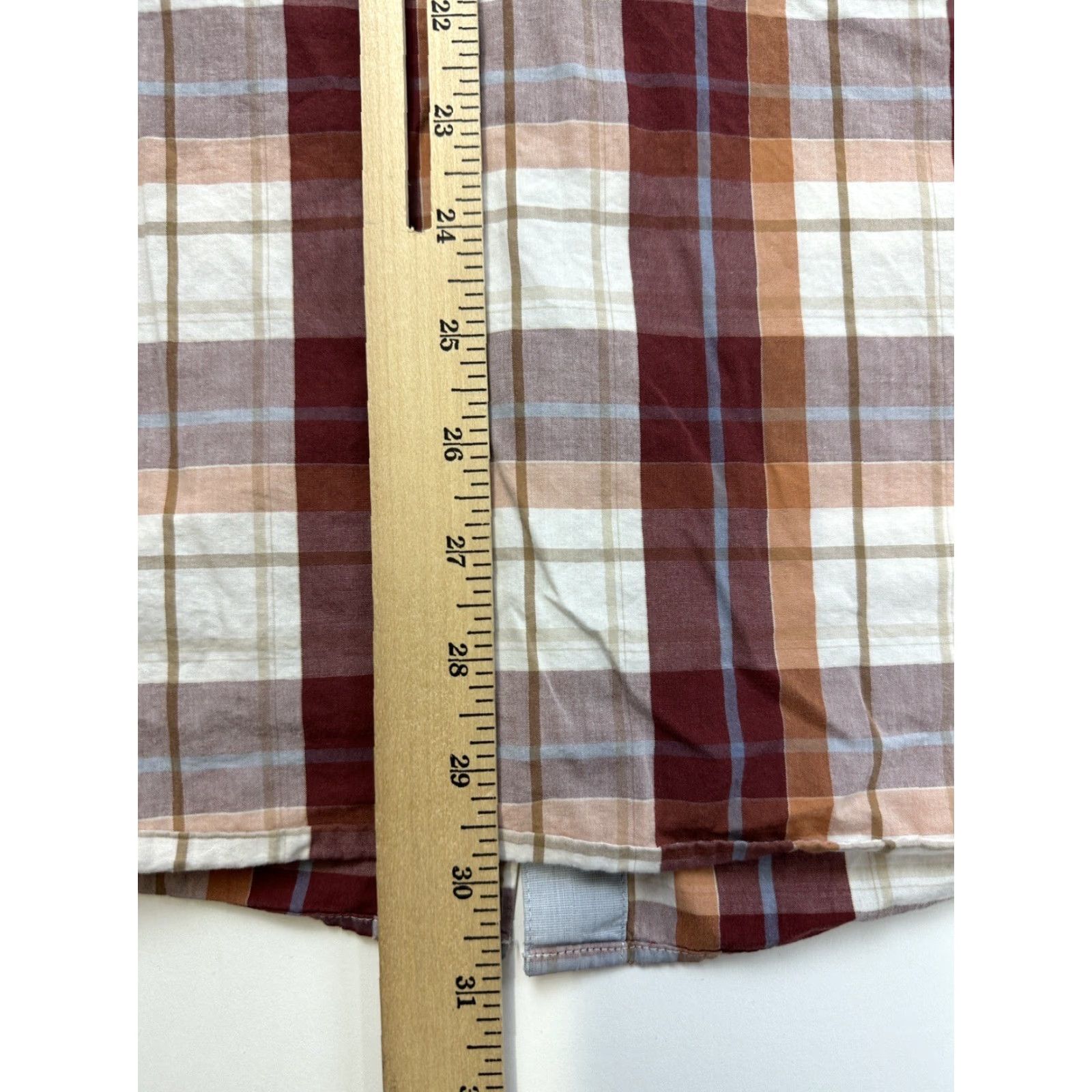Banana Republic Banana Republic Shirt Men's XL Plaid Button Up Long Sleeve Size US XL / EU 56 / 4 - 4 Thumbnail