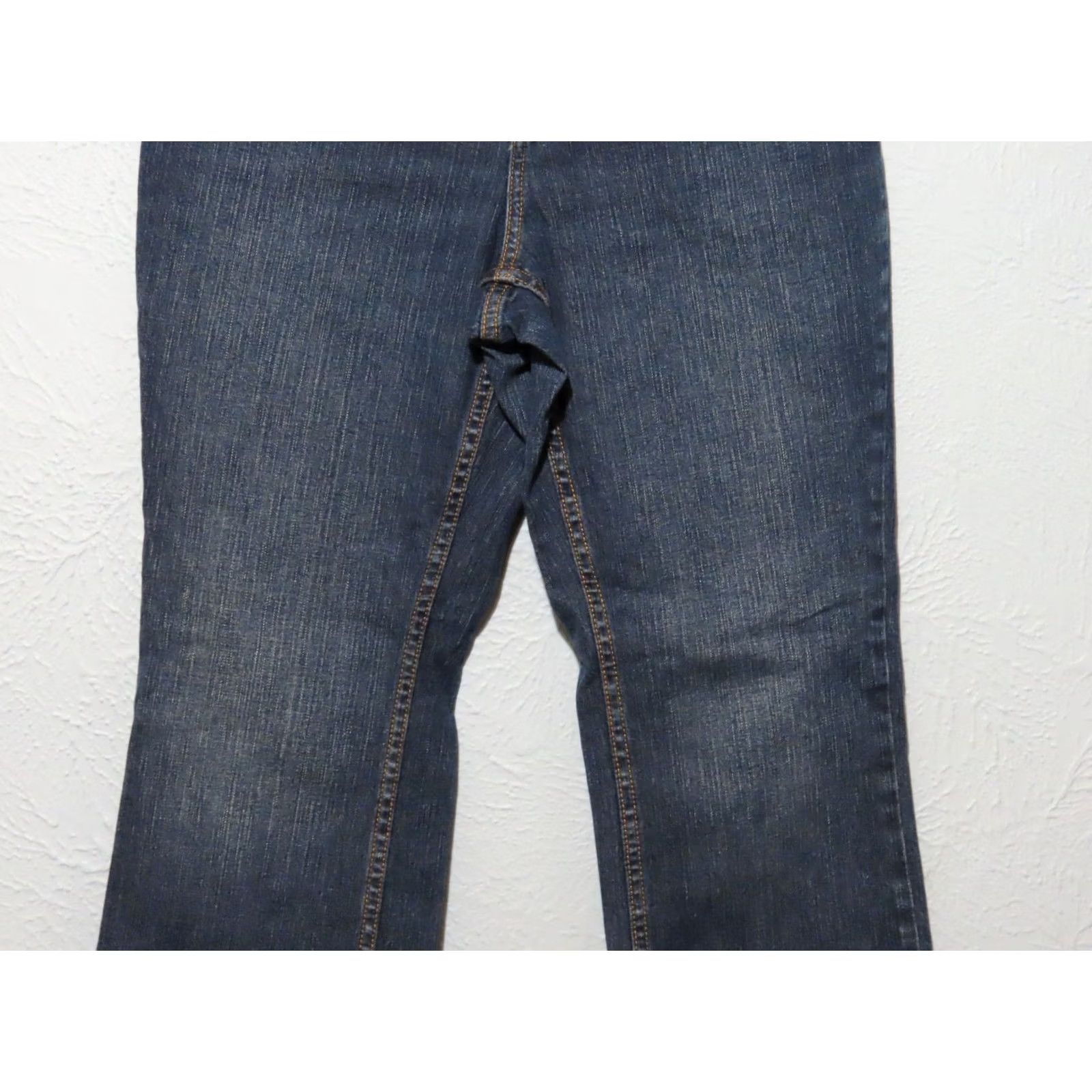 Vintage LL Bean Jeans Women 6P Blue Denim Classic Fit Straight Leg 5-Pocket Zip Button Mid Rise Size 28" / US 6 / IT 42 - 4 Thumbnail
